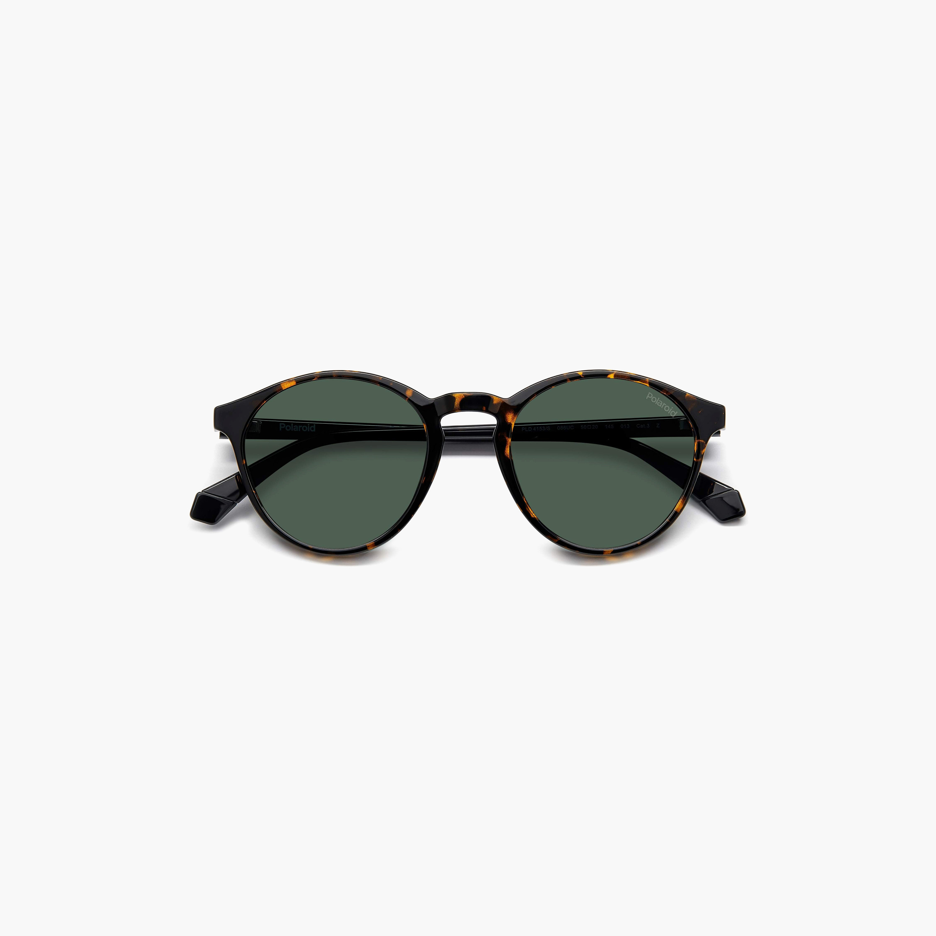 نظارات شمسية بولارويد خضراء دائرية وبيضاوية للرجال | PLD 4153/S 086-men-sunglasses-image-4