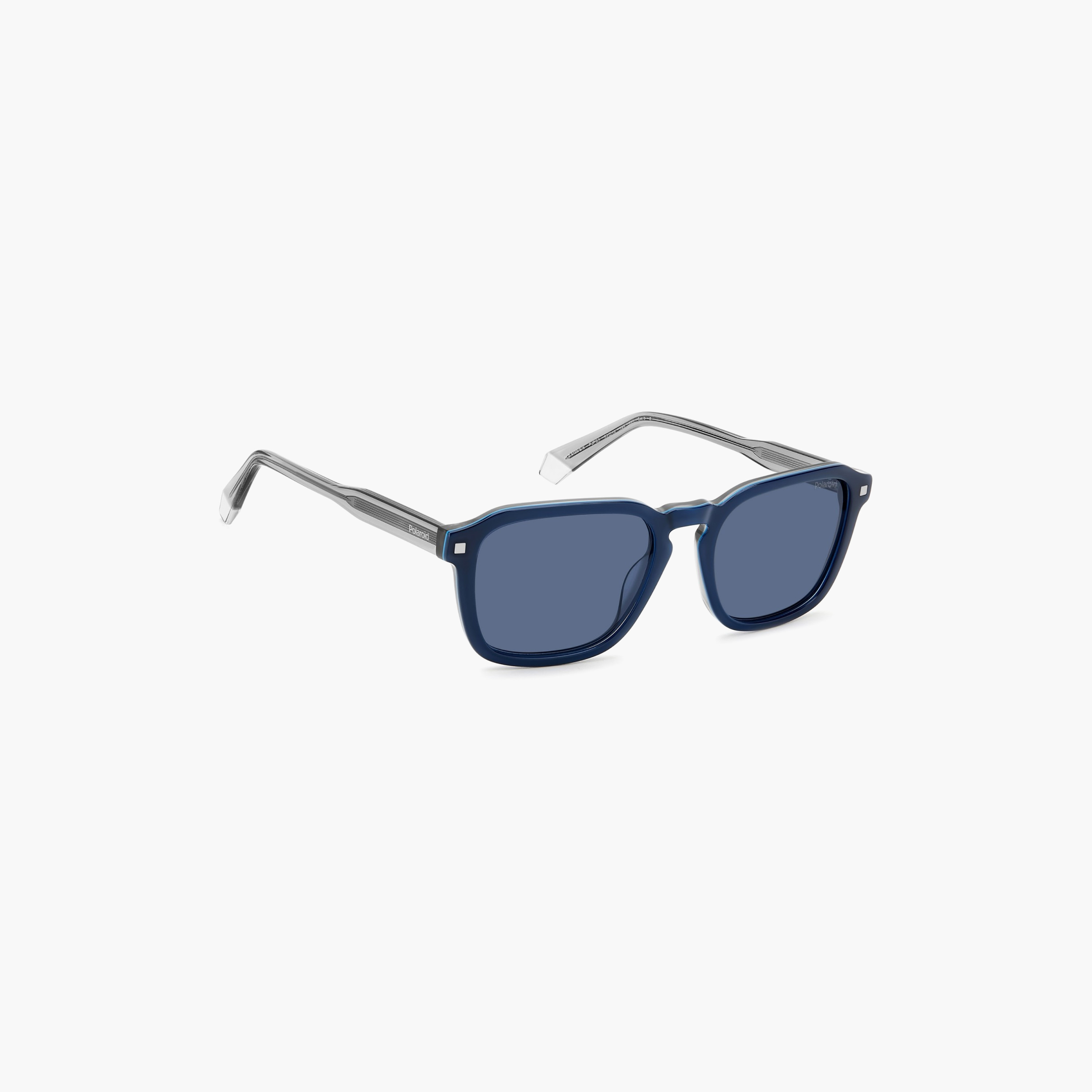 Polaroid Unisex Rectangle Blue Sunglasses | PLD 4156/S/X  PJP-men-sunglasses-image-2