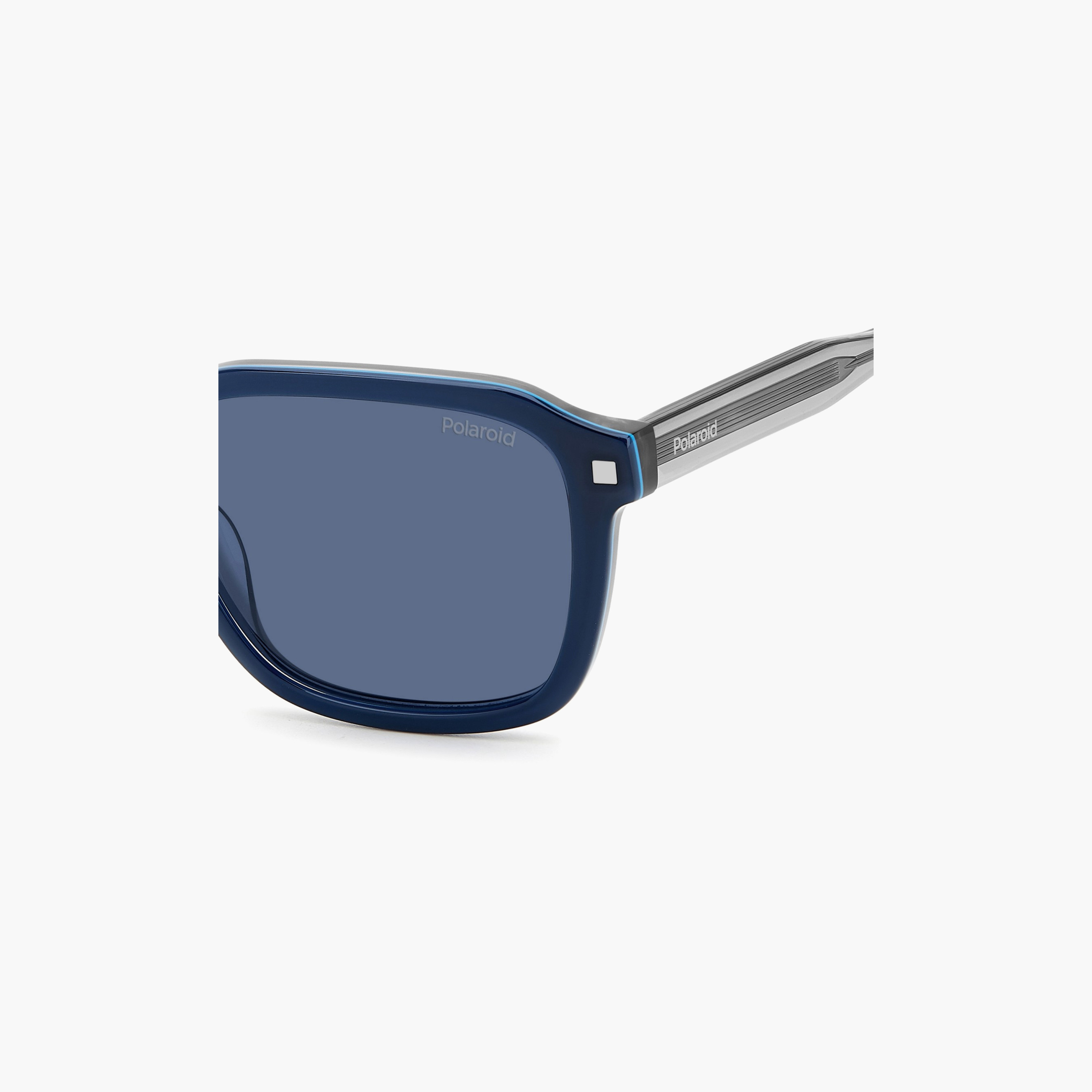 Polaroid Unisex Rectangle Blue Sunglasses | PLD 4156/S/X  PJP-men-sunglasses-image-4