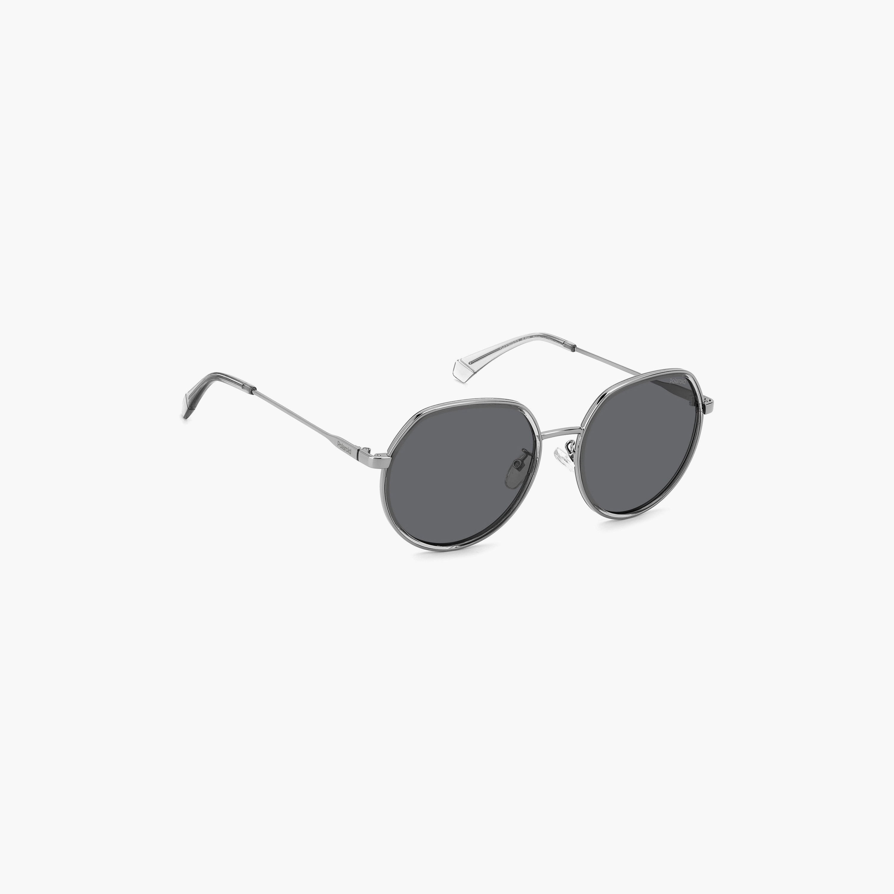 Polaroid Women Round & Oval Polarized Grey Sunglasses | PLD 4160/G/S/X-women-sunglasses-image-2