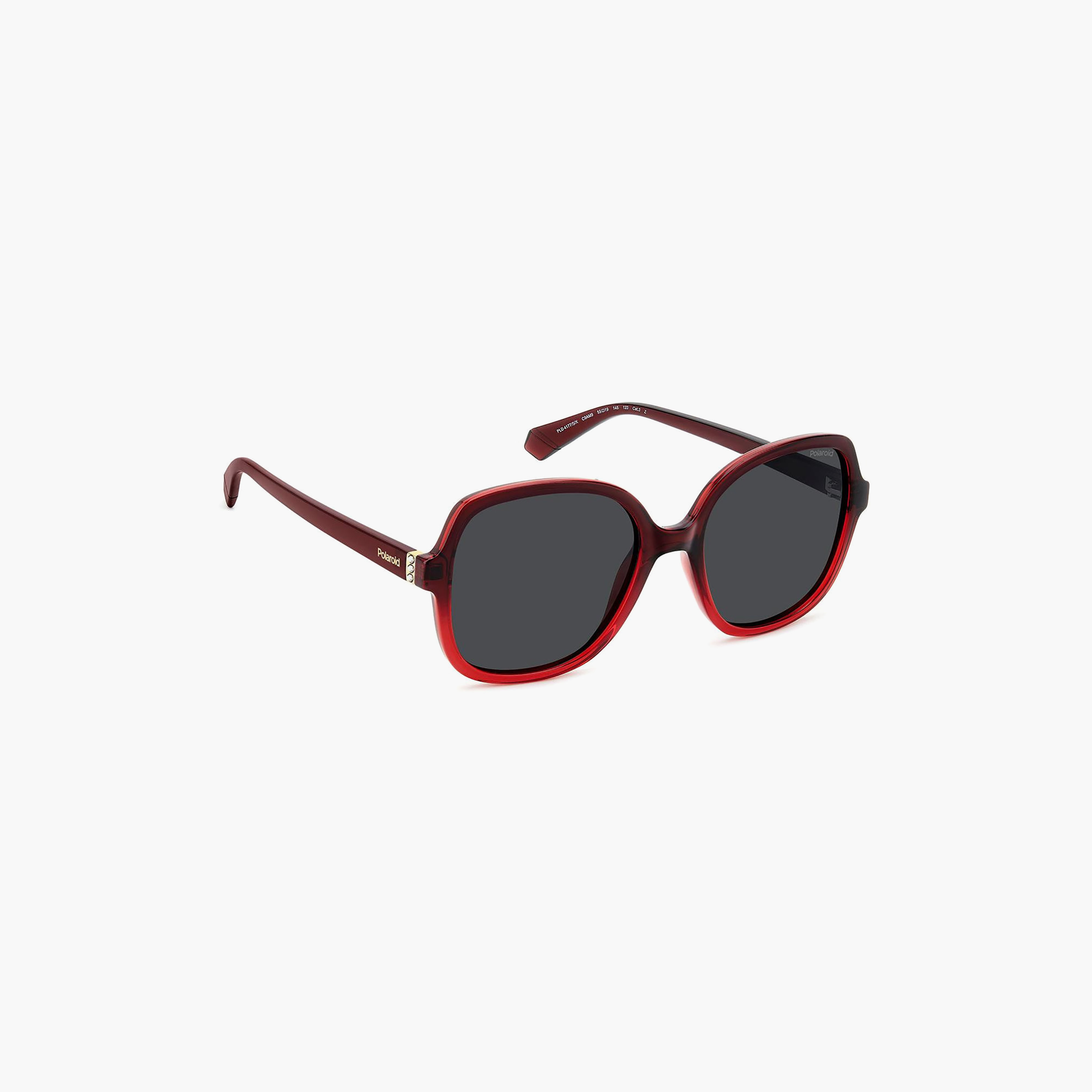 نظارات شمسية بولارويد النسائية بتصميم وايفارير ومربع رمادي | PLD 4177/S/X-women-sunglasses-image-2
