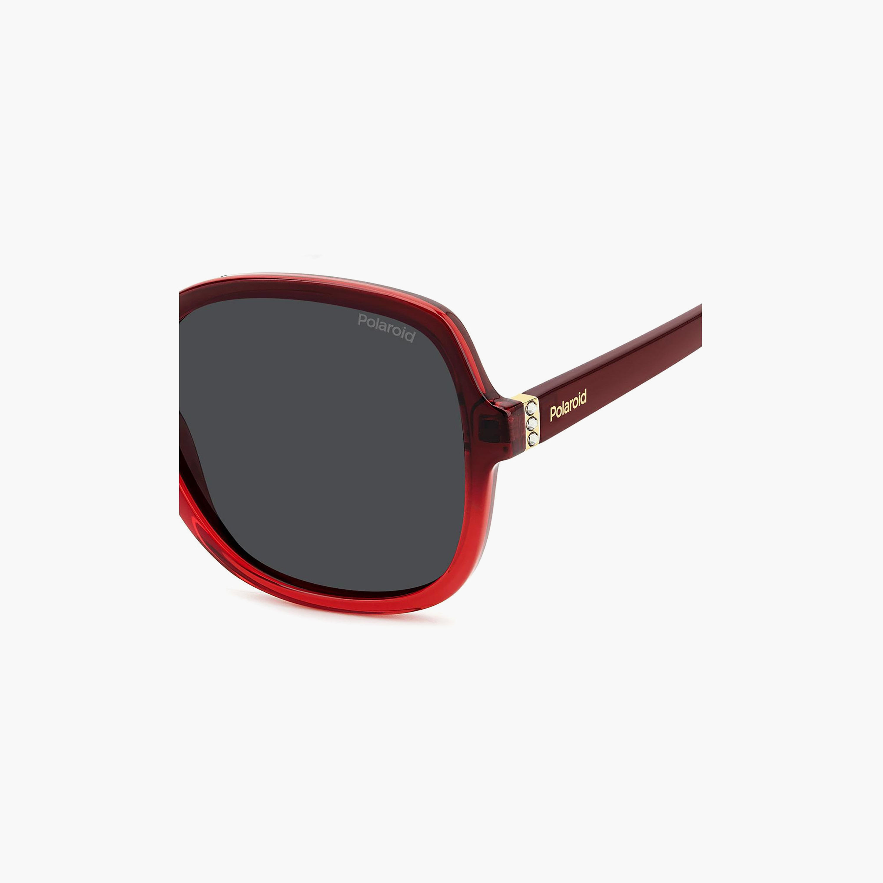 نظارات شمسية بولارويد النسائية بتصميم وايفارير ومربع رمادي | PLD 4177/S/X-women-sunglasses-image-4