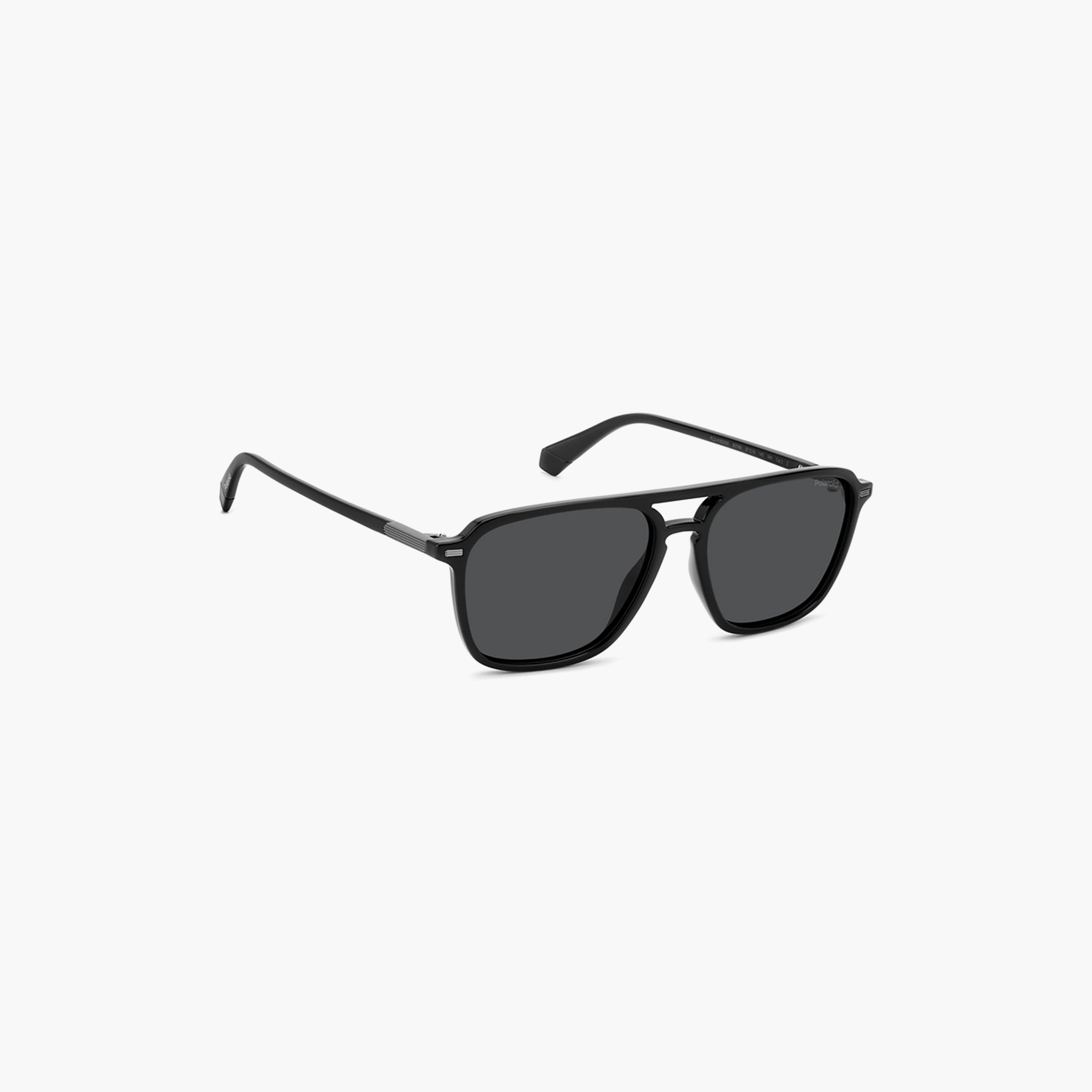 Polaroid Men Rectangle Polorized Black Sunglasses | PLD 4182/S/X  807-men-sunglasses-image-2