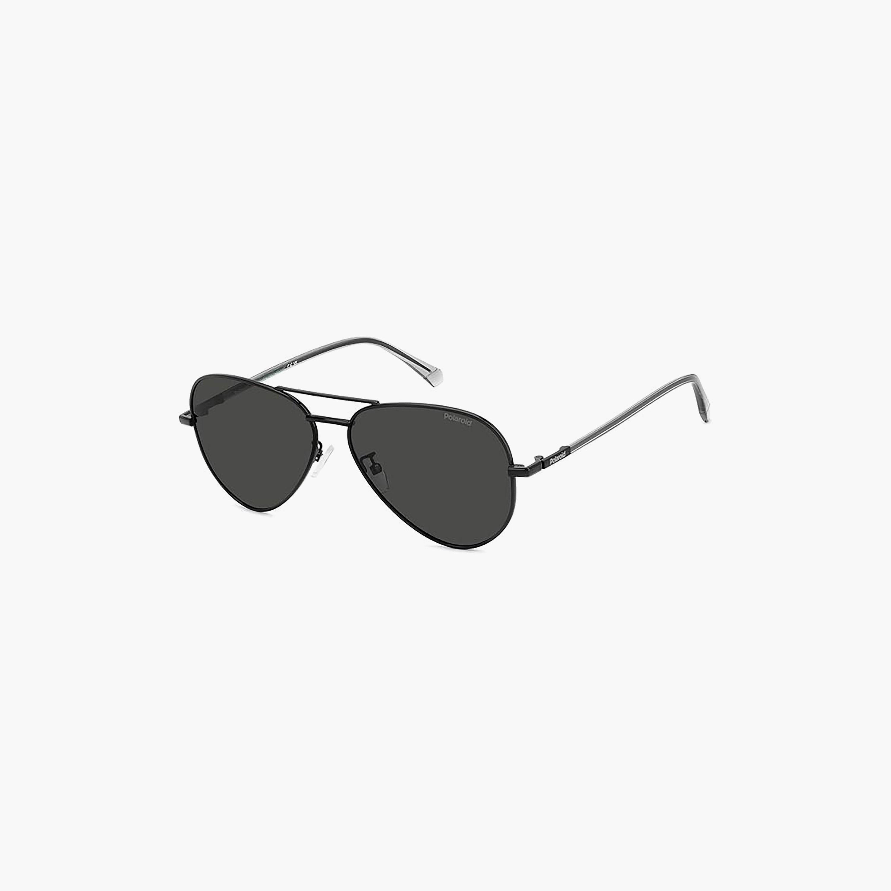 Polaroid Men Aviator Polarized Black Sunglasses-men-sunglasses-image-1