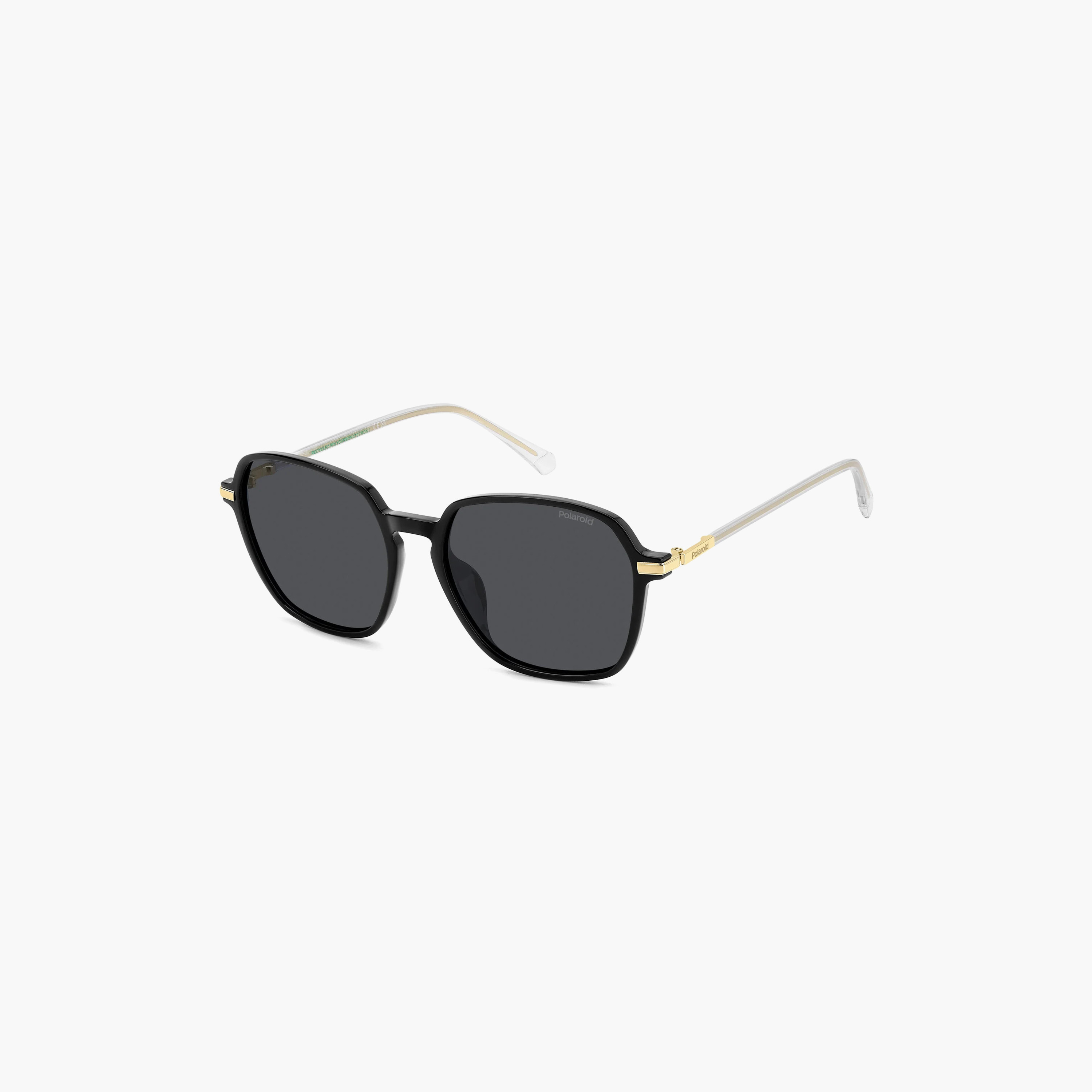 نظارات شمسية بولارويد النسائية بتصميم وايفارير ومربع رمادي | PLD 4188/G/S/X 900-women-sunglasses-image-1