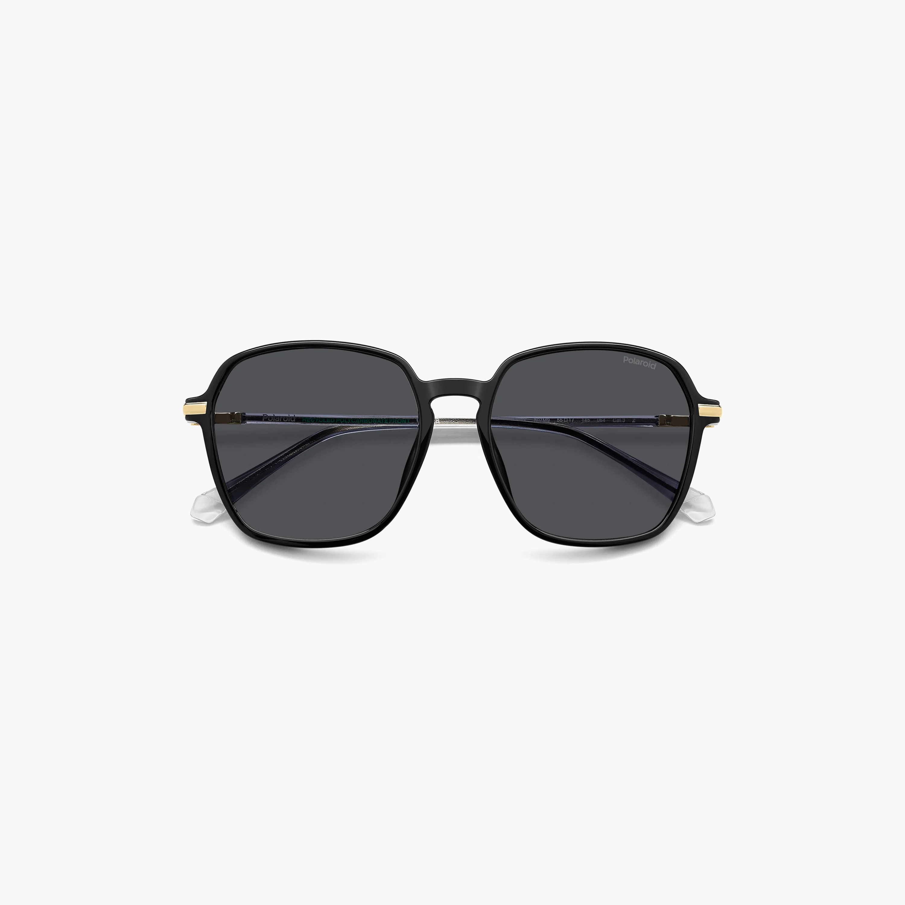 نظارات شمسية بولارويد النسائية بتصميم وايفارير ومربع رمادي | PLD 4188/G/S/X 900-women-sunglasses-image-3