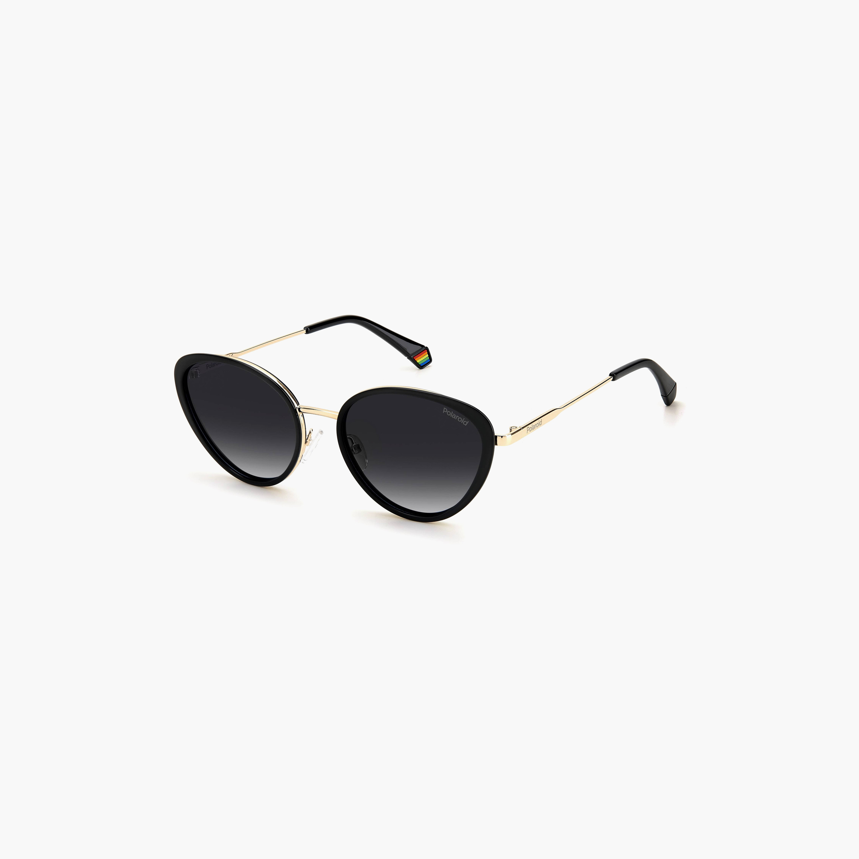 نظارات شمسية بولارويد رمادية بتصميم عين القطة للنساء | PLD 6145/S-women-sunglasses-image-1