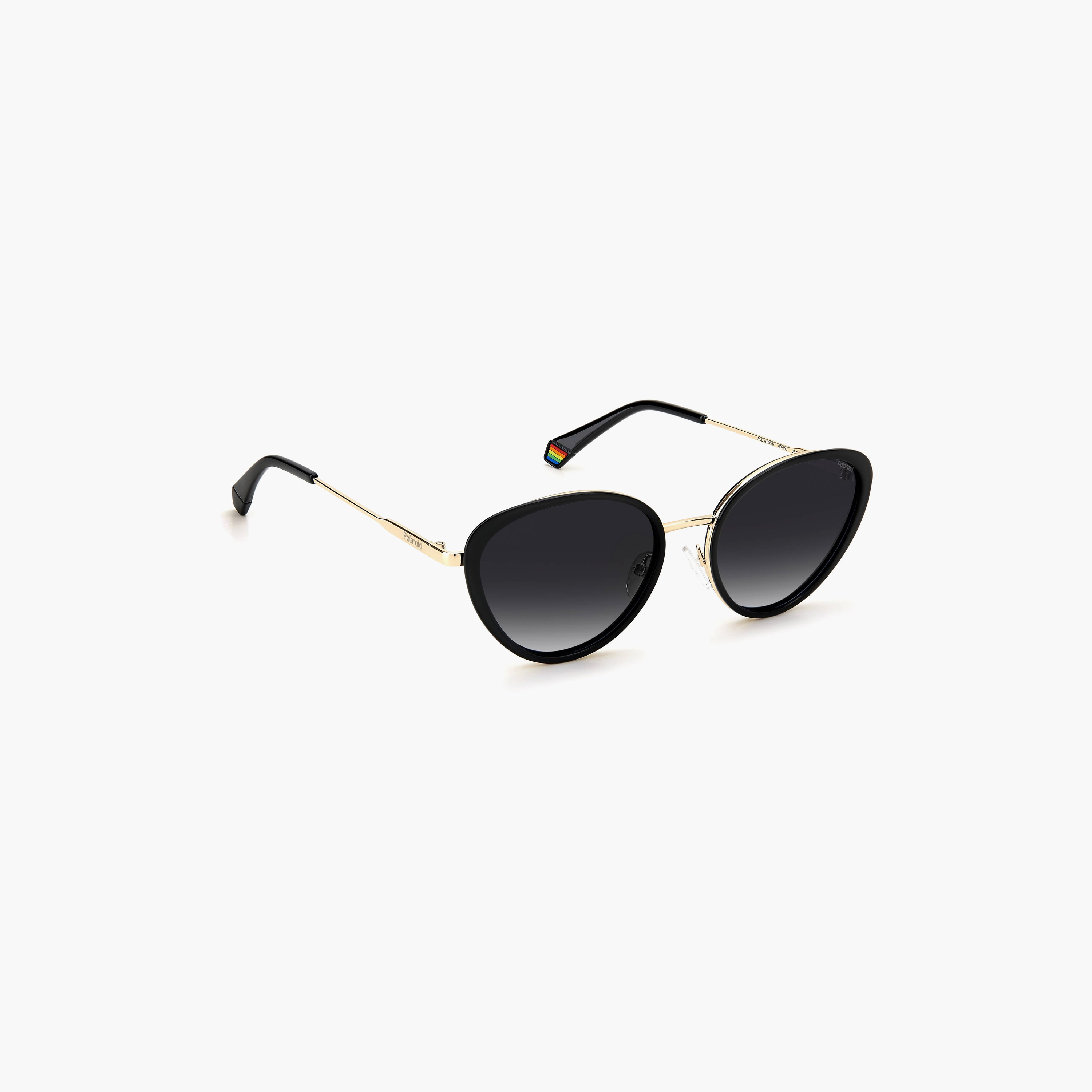 نظارات شمسية بولارويد رمادية بتصميم عين القطة للنساء | PLD 6145/S-women-sunglasses-image-2