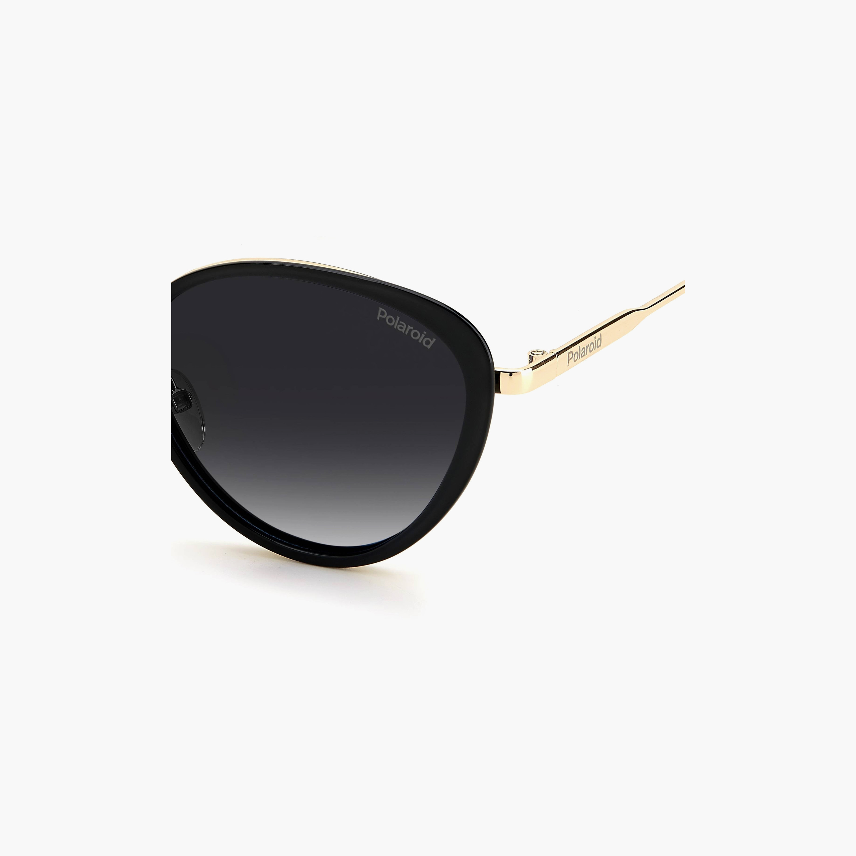 نظارات شمسية بولارويد رمادية بتصميم عين القطة للنساء | PLD 6145/S-women-sunglasses-image-5