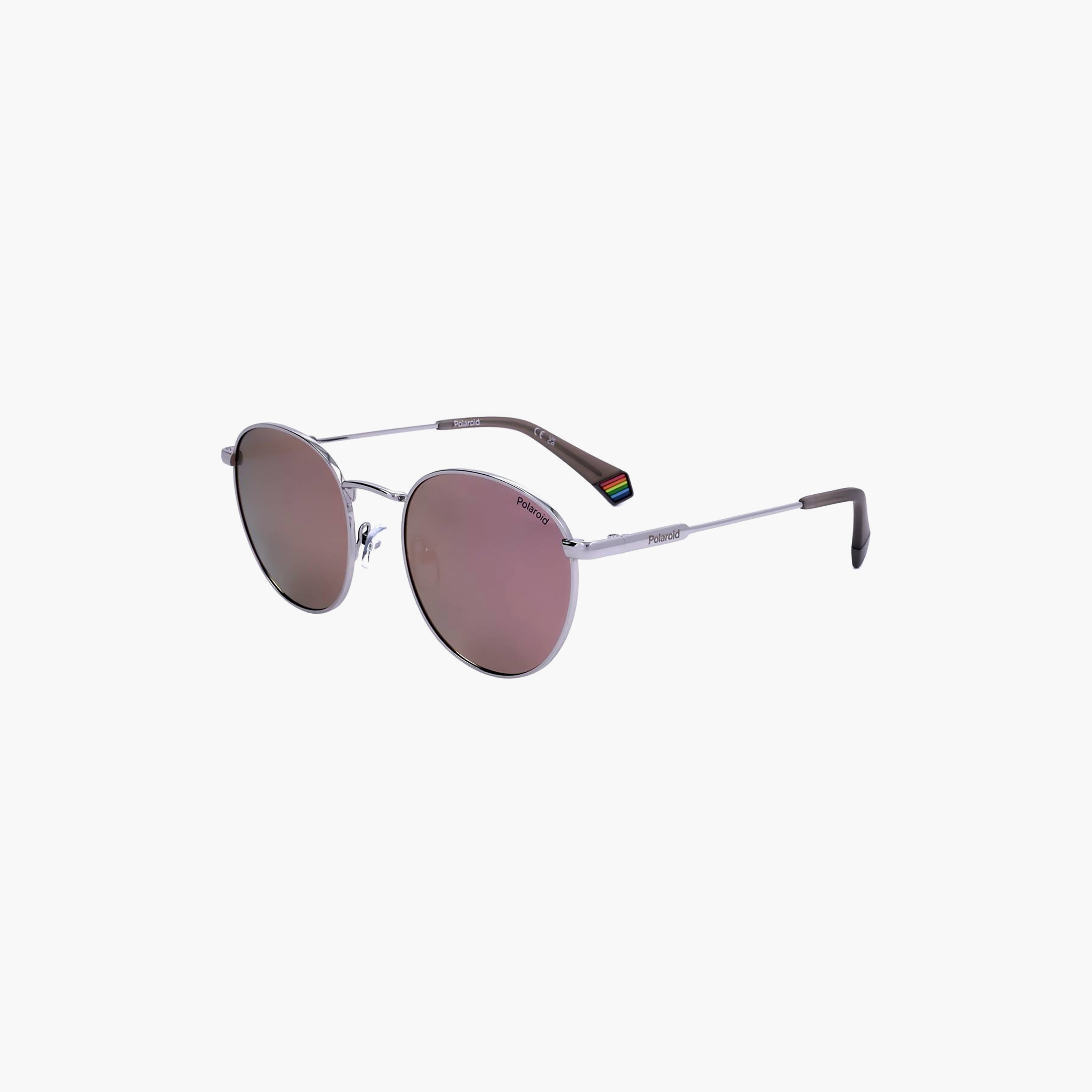 Polaroid Women Round & Oval Polarized Pink Sunglasses | PLD 6171/S 010-women-sunglasses-image-1