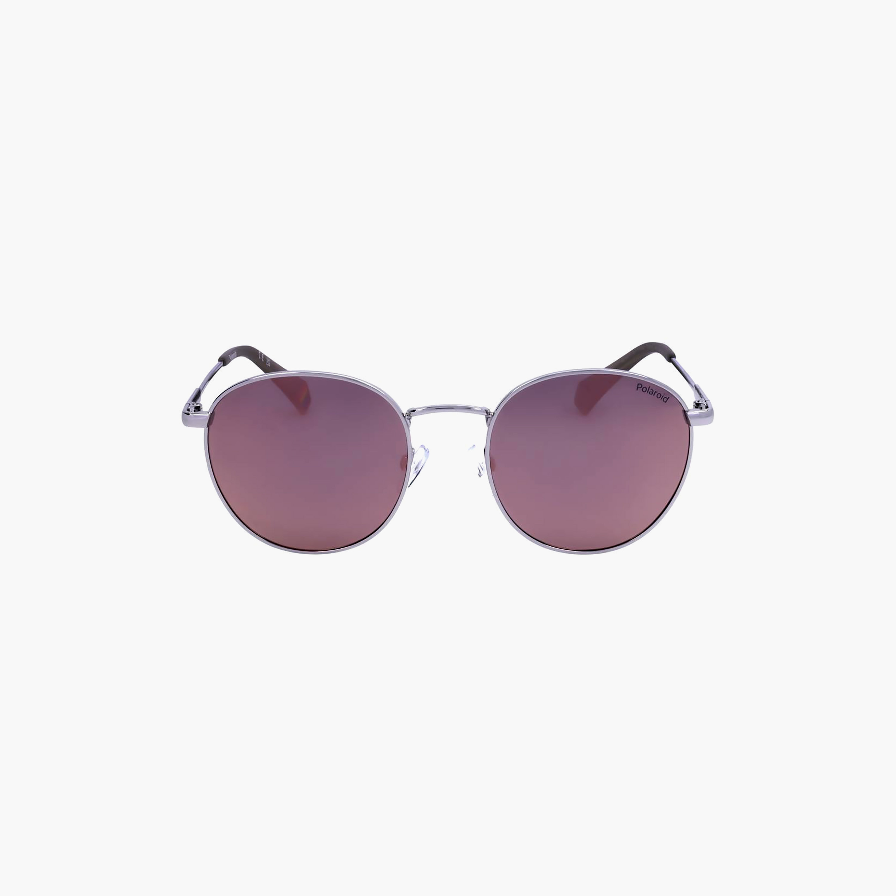 Polaroid Women Round & Oval Polarized Pink Sunglasses | PLD 6171/S 010-women-sunglasses-image-3