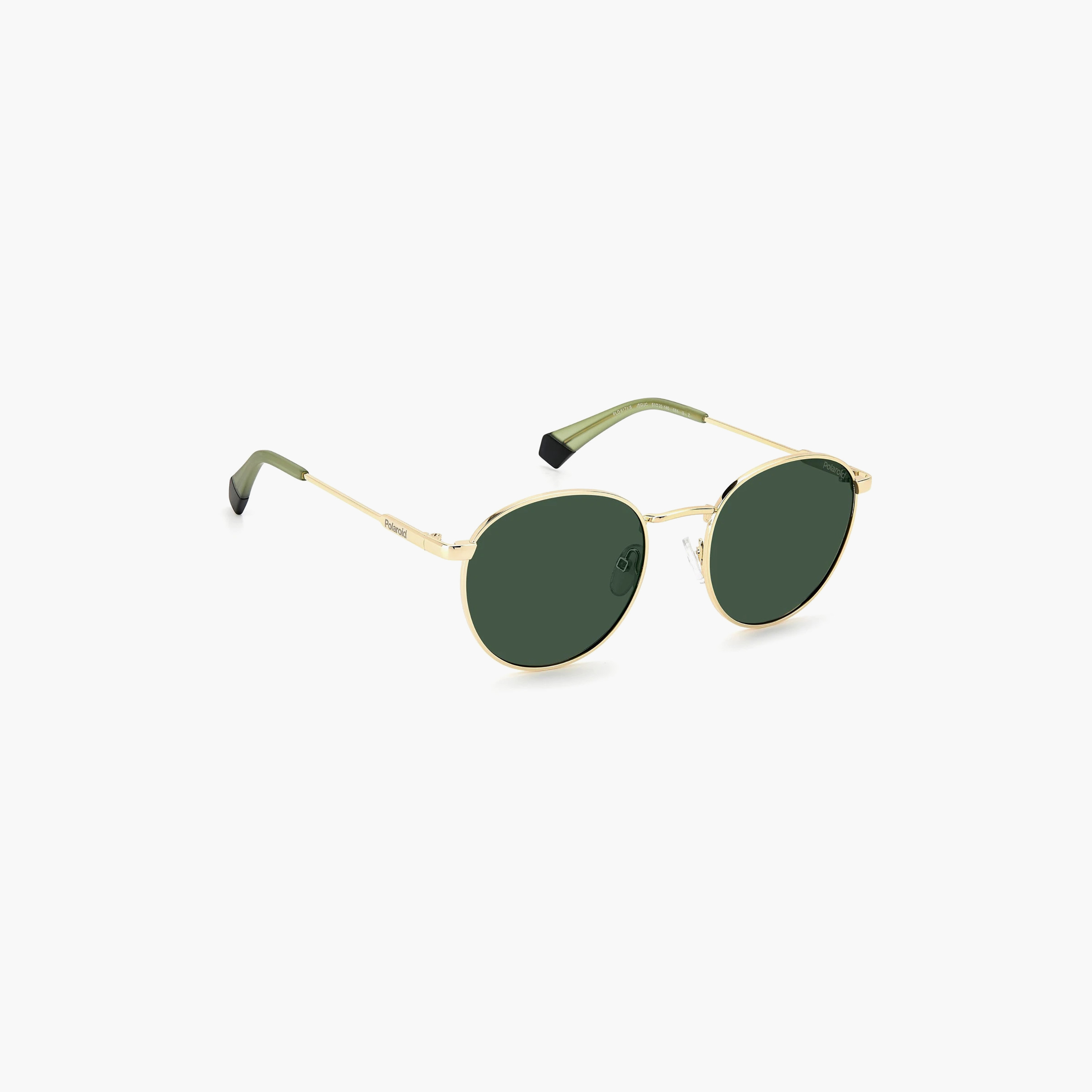 Polaroid Unisex Round & Oval Polarized Green Sunglasses | PLD 6171/S J5G-men-sunglasses-image-2