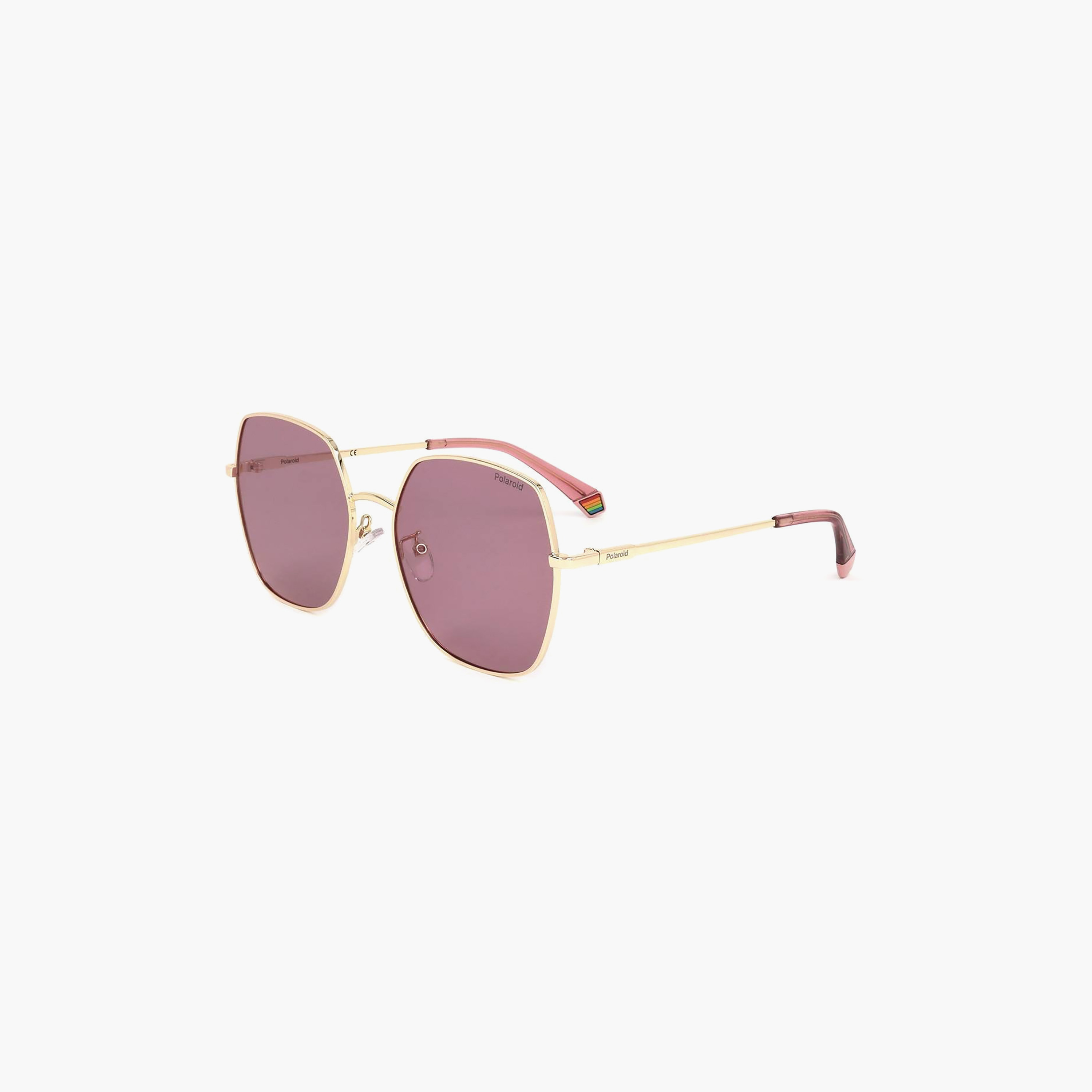 Polaroid Women Wayfarer & Square Polarized Pink Sunglasses | PLD 6178/G/S EYR-women-sunglasses-image-1