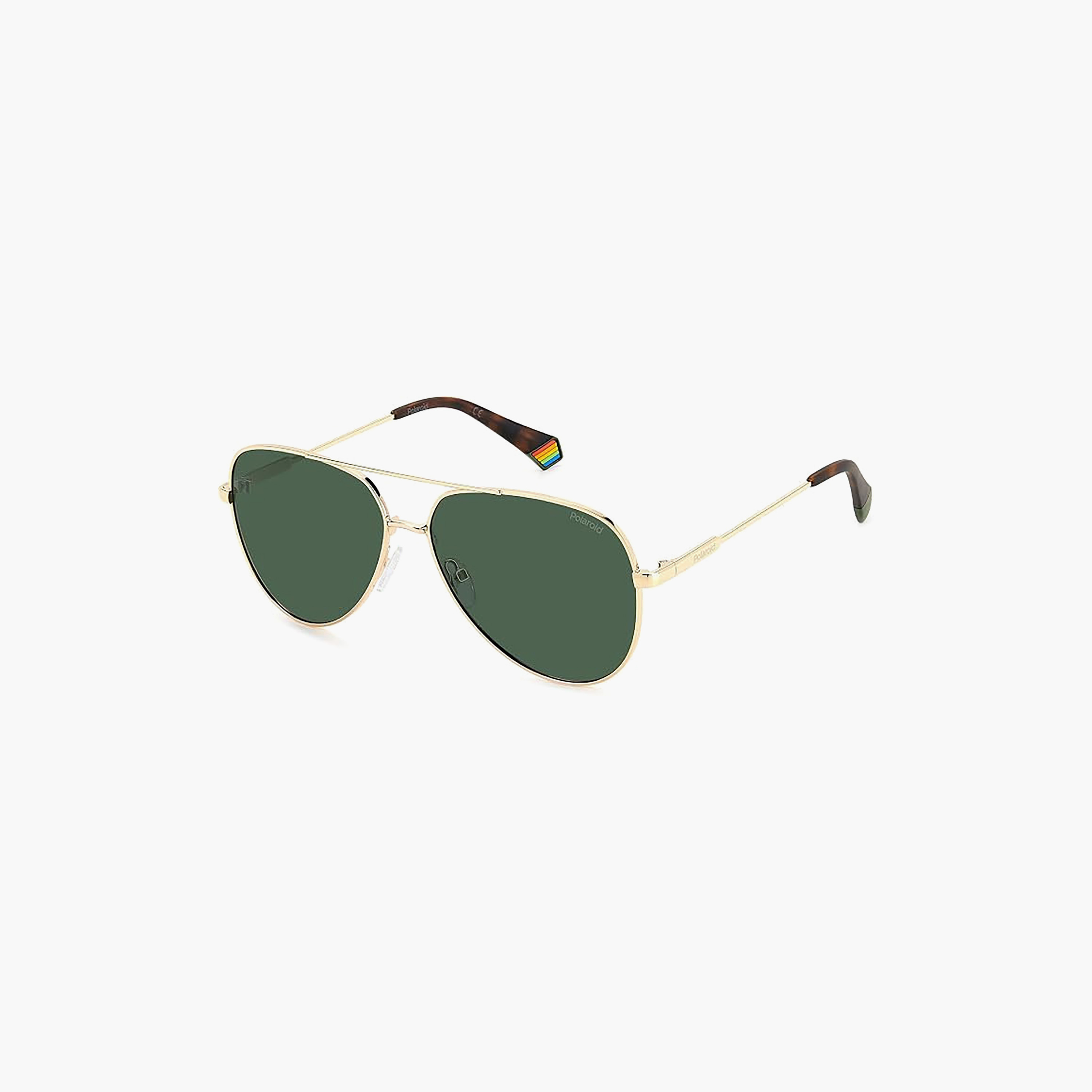 Polaroid Men Aviator Polarized Green Sunglasses-men-sunglasses-image-1