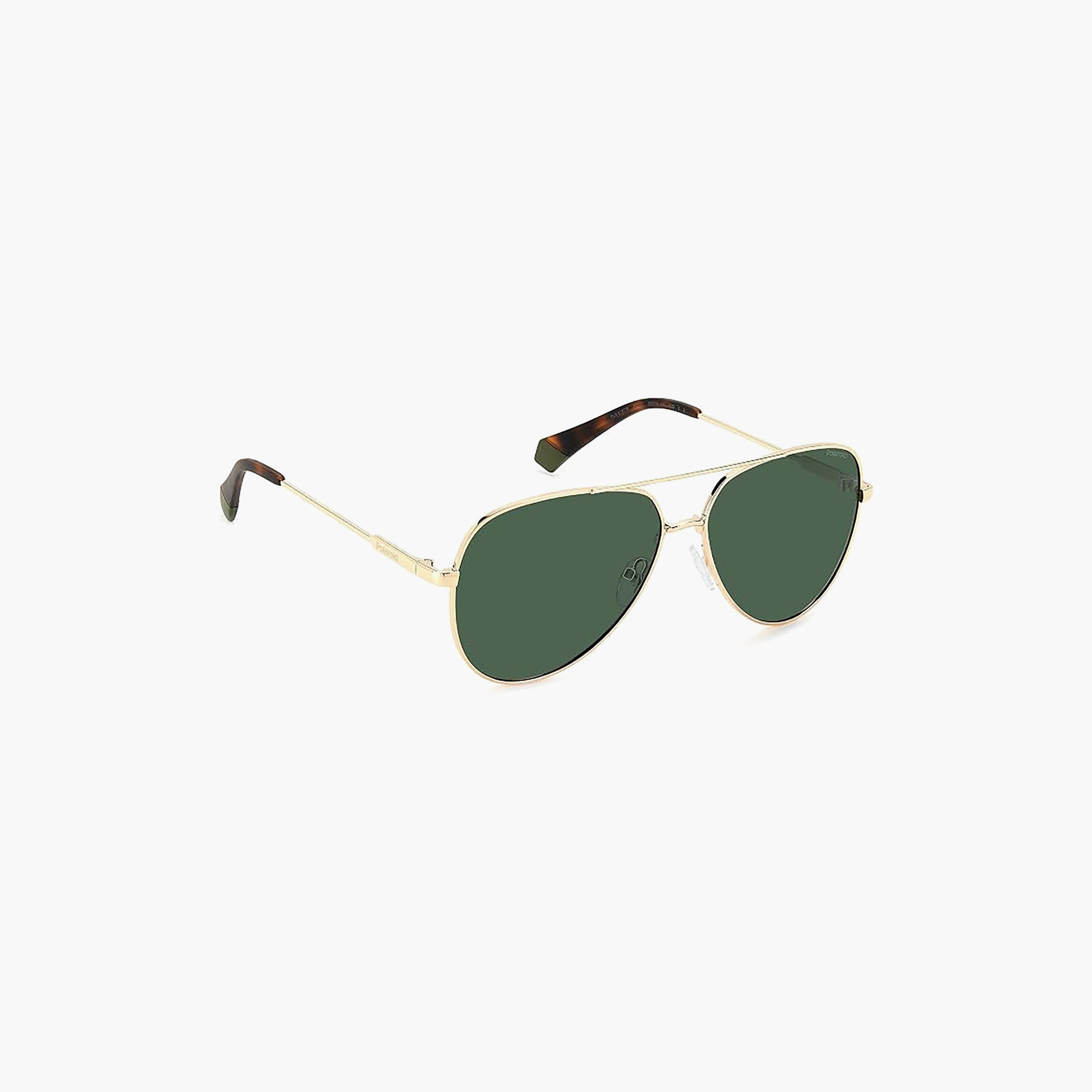 Polaroid Men Aviator Polarized Green Sunglasses-men-sunglasses-image-2