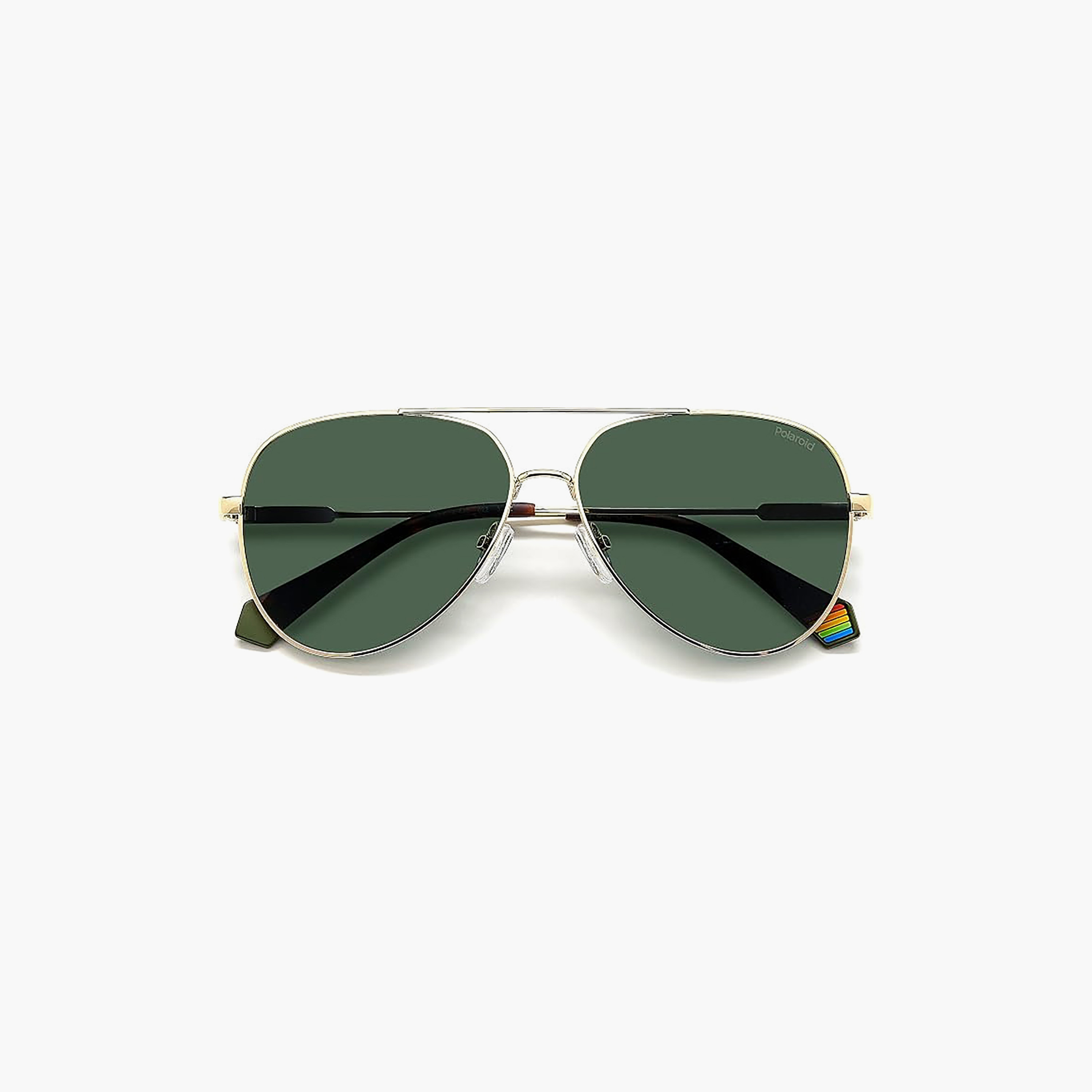 Polaroid Men Aviator Polarized Green Sunglasses-men-sunglasses-image-4