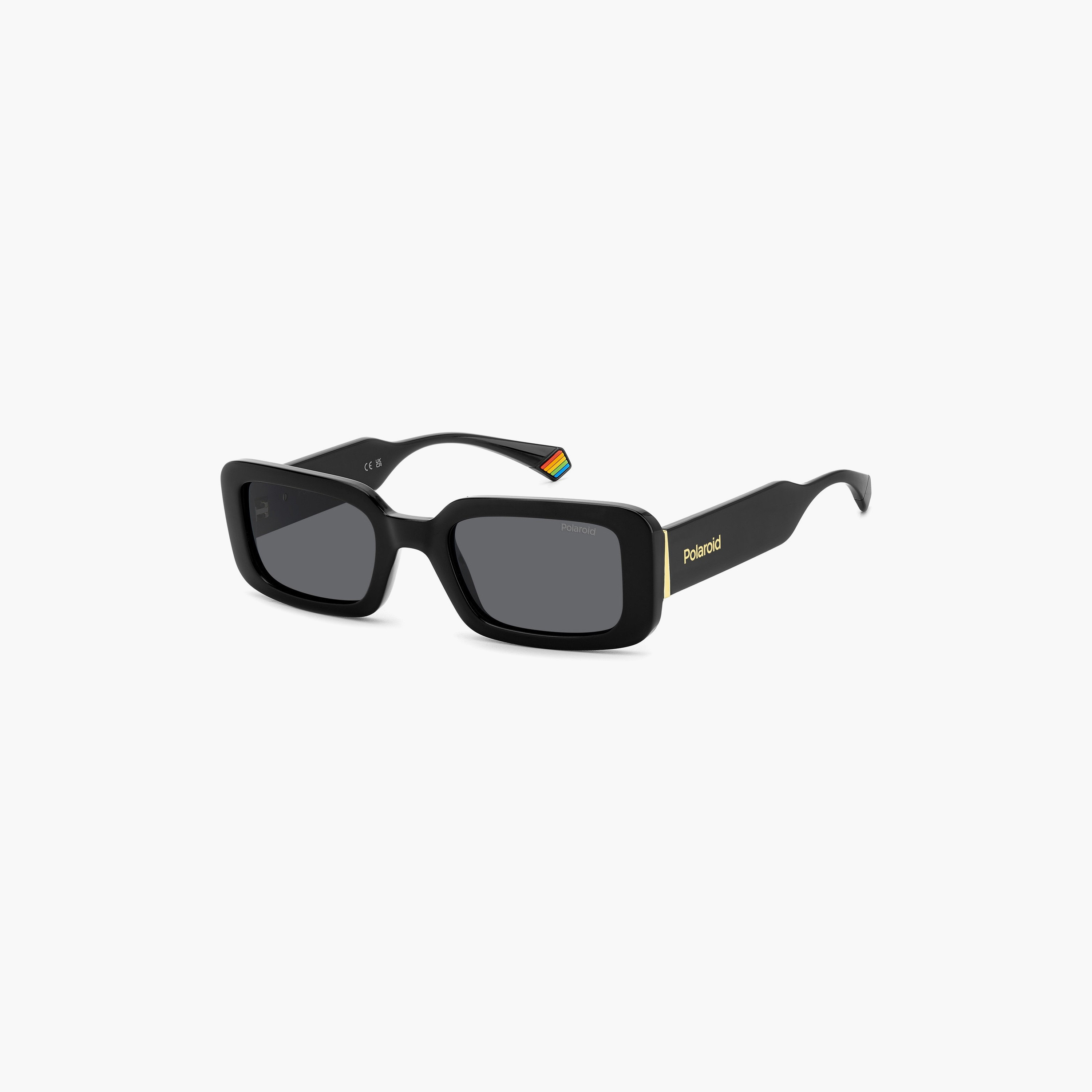 Polaroid Women Rectangle Polarized Grey Sunglasses | PLD 6208/S/X 807-women-sunglasses-image-1