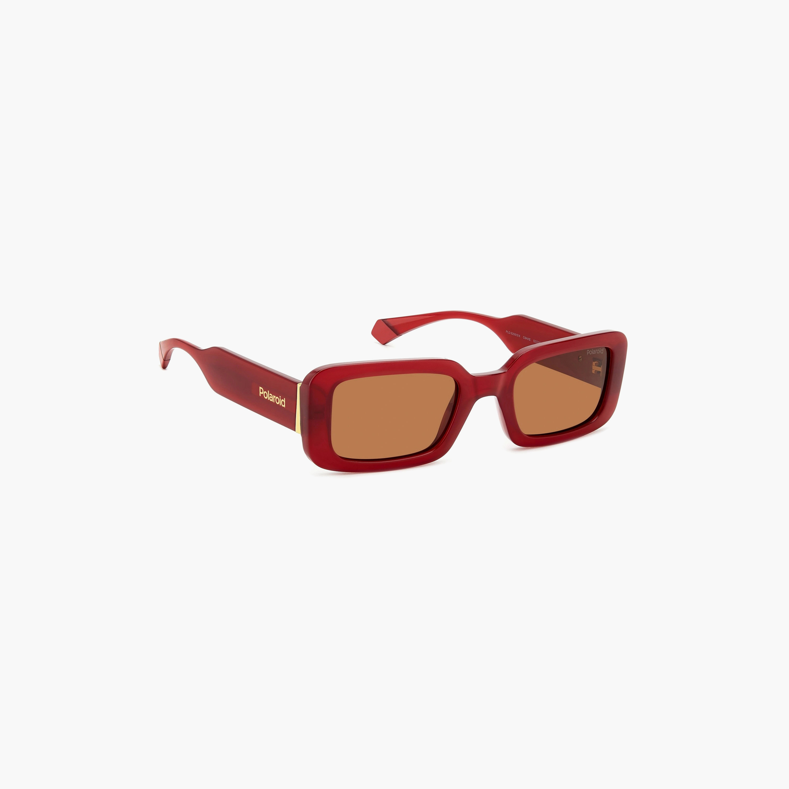 نظارات شمسية بولارويد نسائية مستطيلة بنية اللون | PLD 6208/S/X C9A-women-sunglasses-image-2