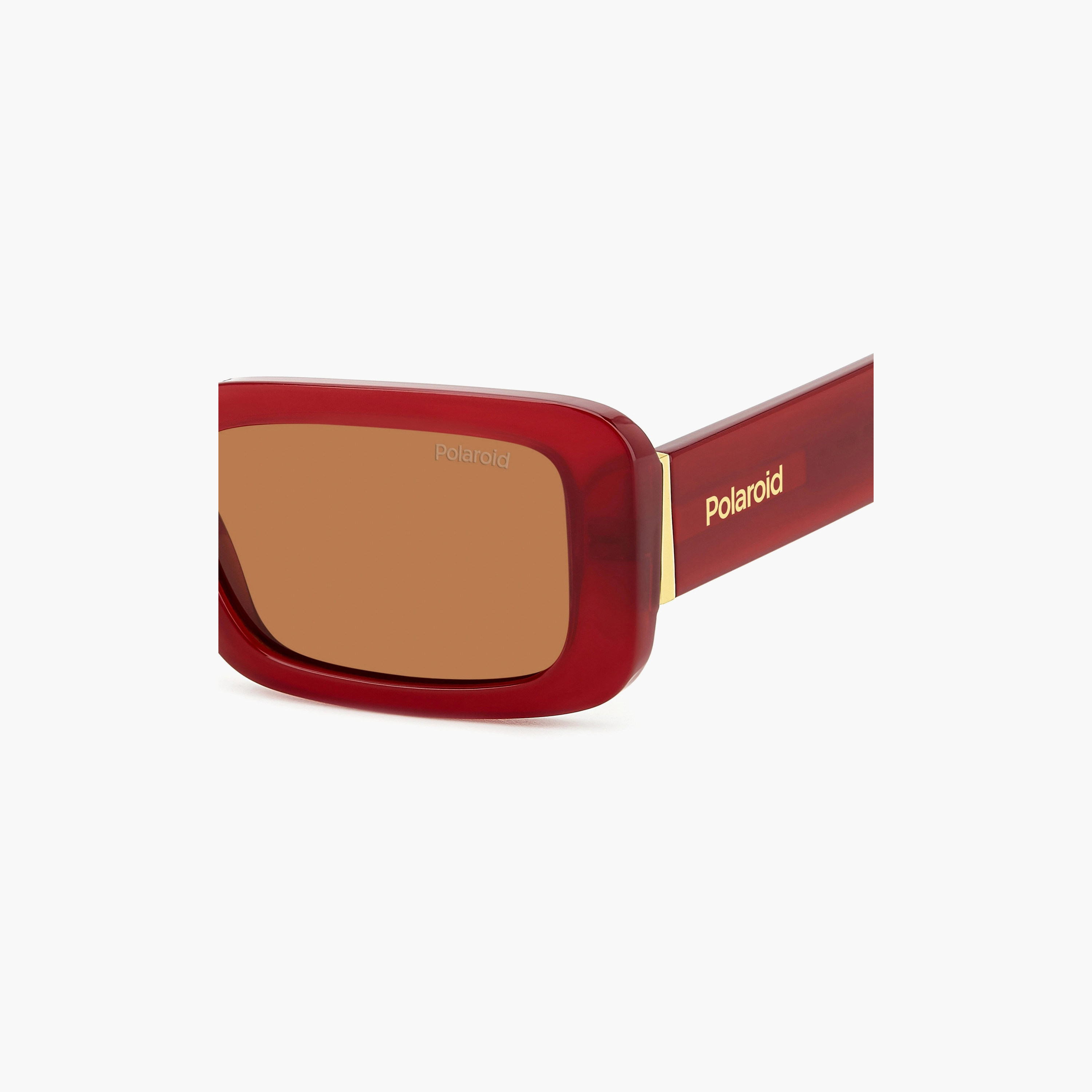 نظارات شمسية بولارويد نسائية مستطيلة بنية اللون | PLD 6208/S/X C9A-women-sunglasses-image-4