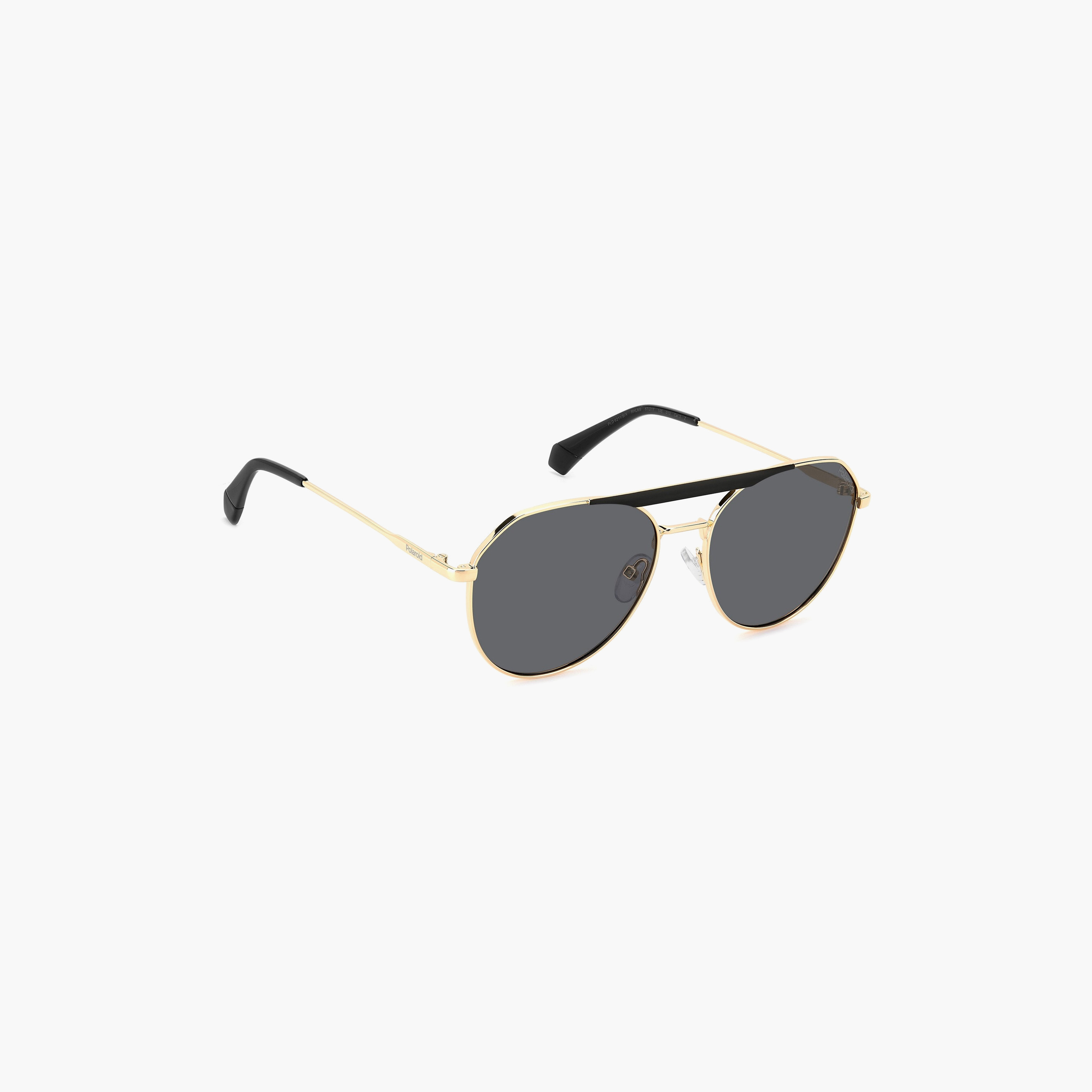 نظارات شمسية بولارويد للجنسين بتصميم طيار وعدسات رمادية مستقطبة | PLD 6211/S/X RHL-men-sunglasses-image-2