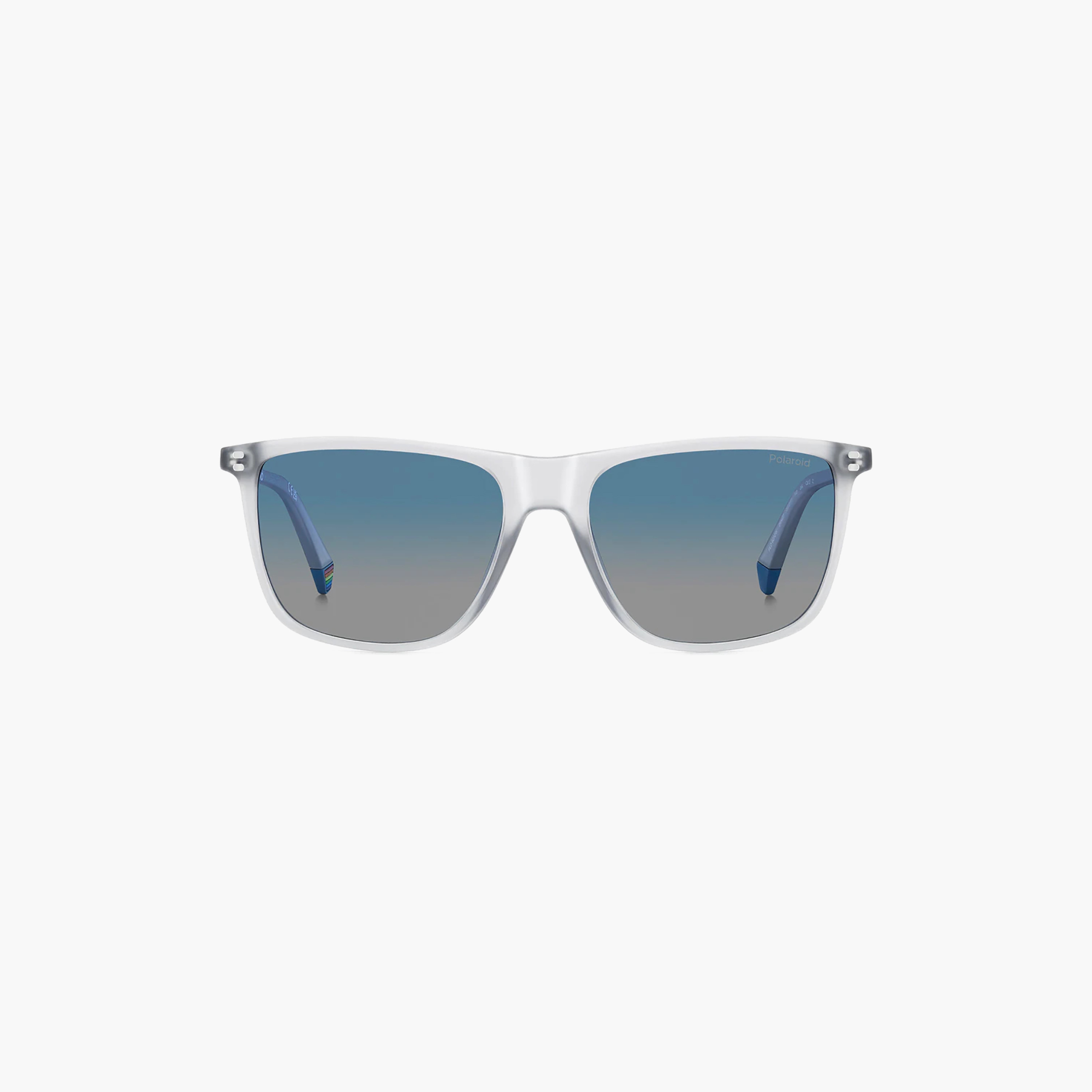 Polaroid Unisex Rectangle Blue Sunglasses | PLD 6232/S  2M4-men-sunglasses-image-2