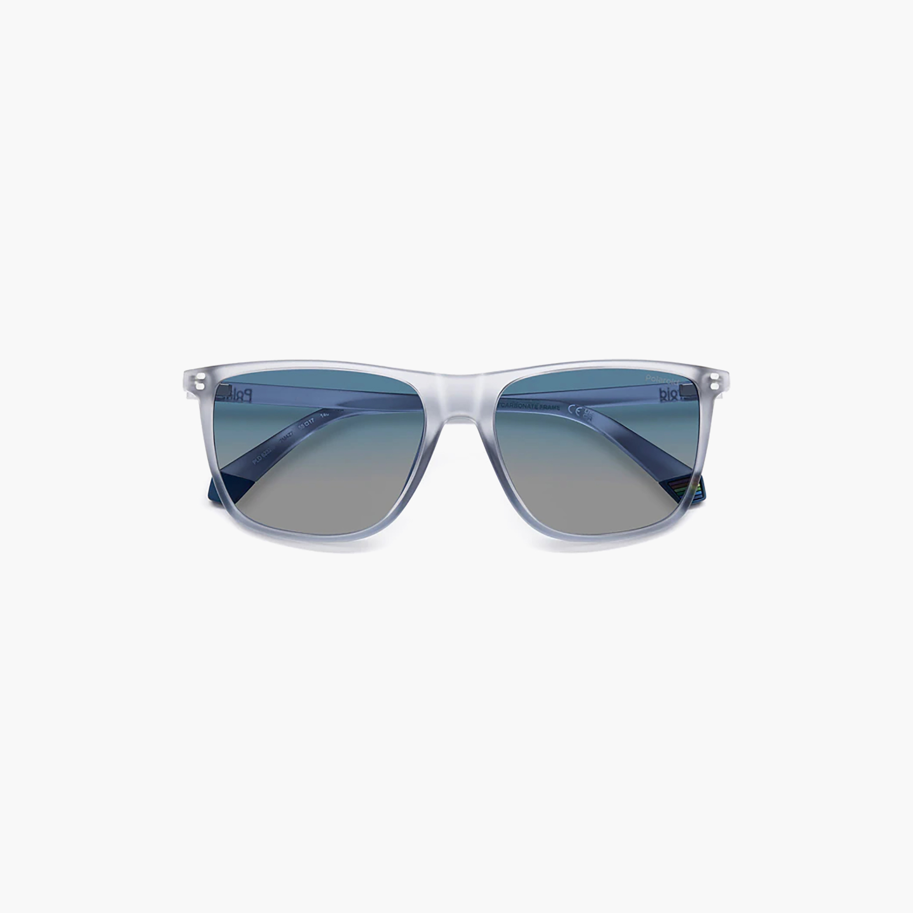 Polaroid Unisex Rectangle Blue Sunglasses | PLD 6232/S  2M4-men-sunglasses-image-3