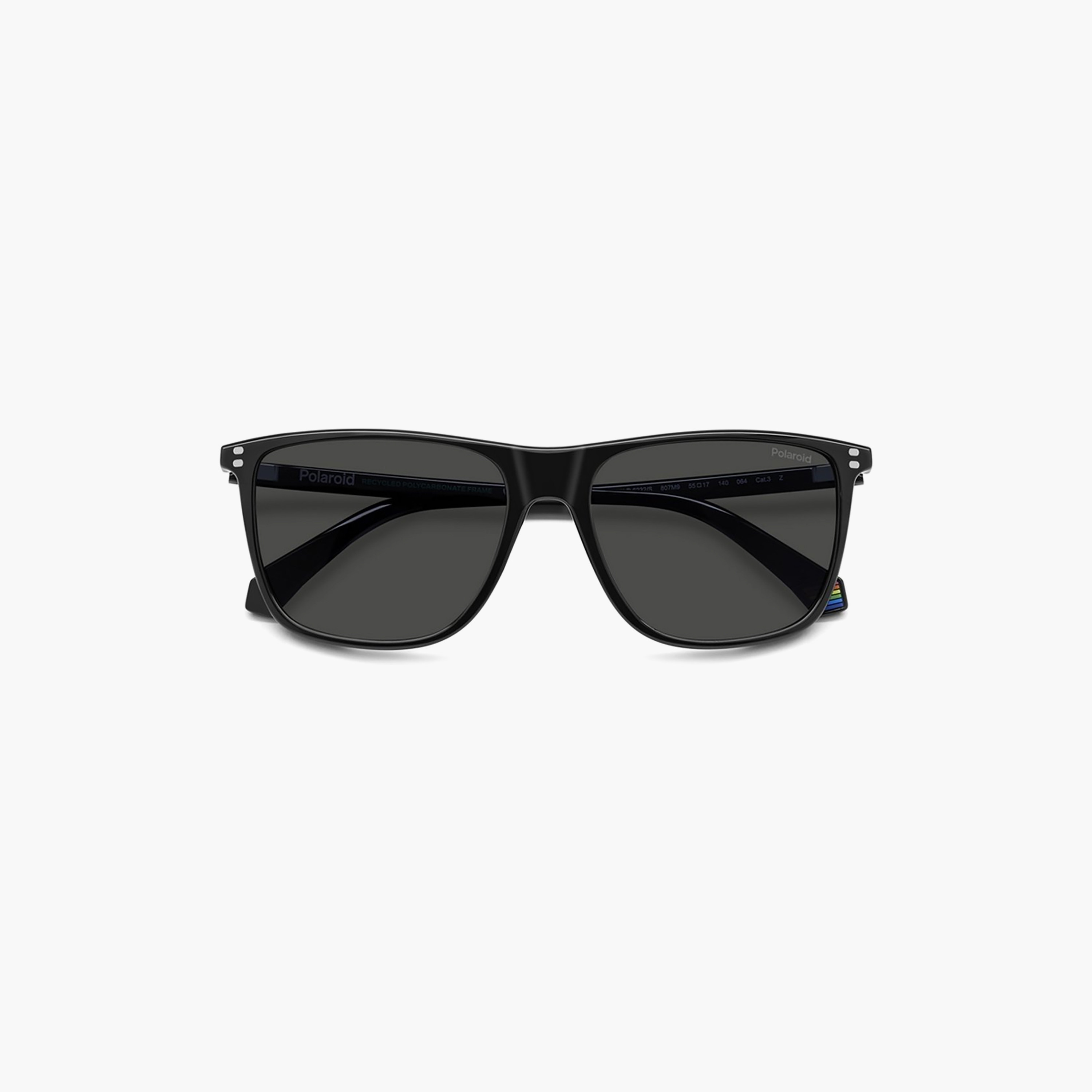 Polaroid Men Rectangle Polorized Black Sunglasses | PLD 6232/S  807-men-sunglasses-image-3