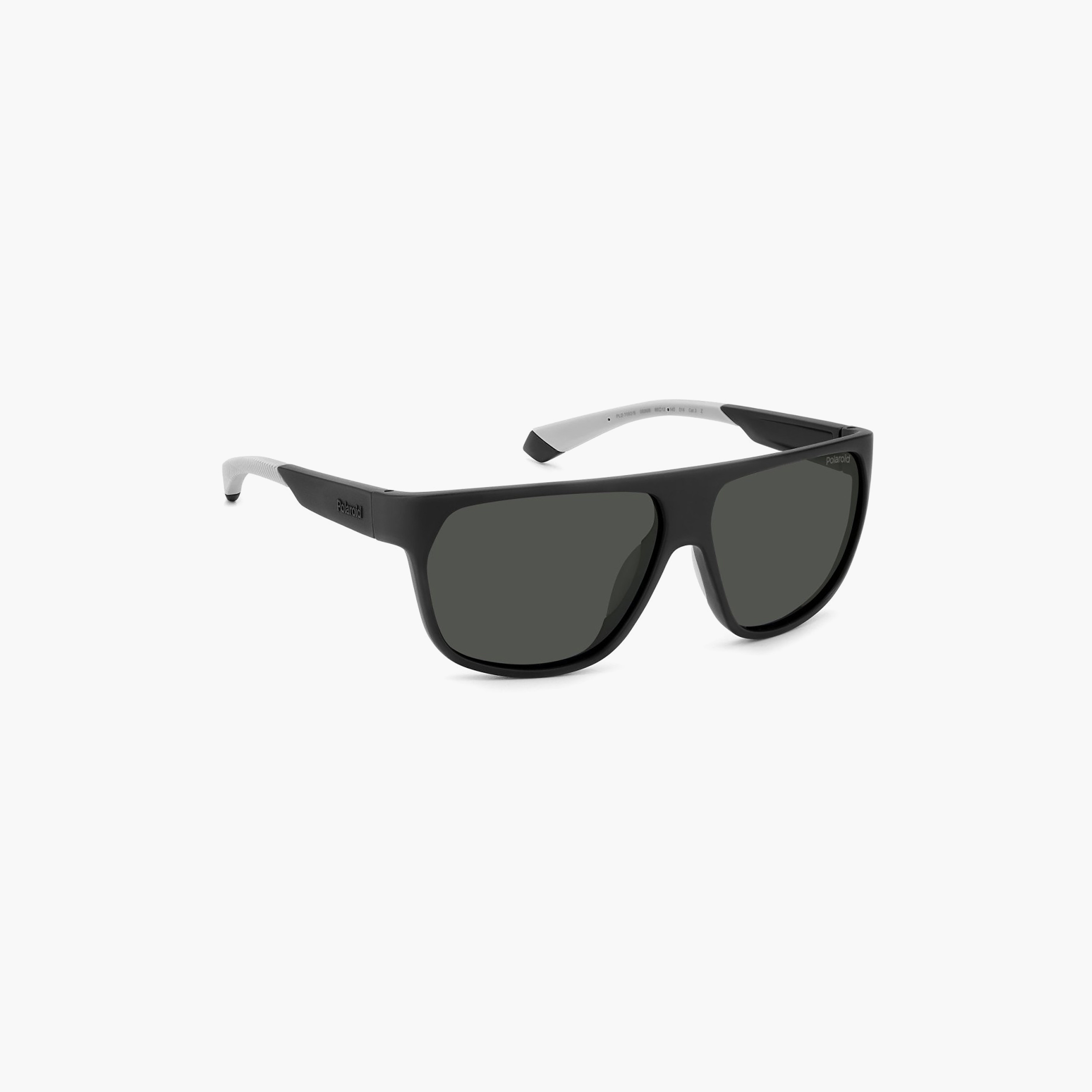 نظارات شمسية بولارويد رجالية رمادية مستقطبة بتصميم وايفارير ومربع | PLD 7053/S-men-sunglasses-image-2
