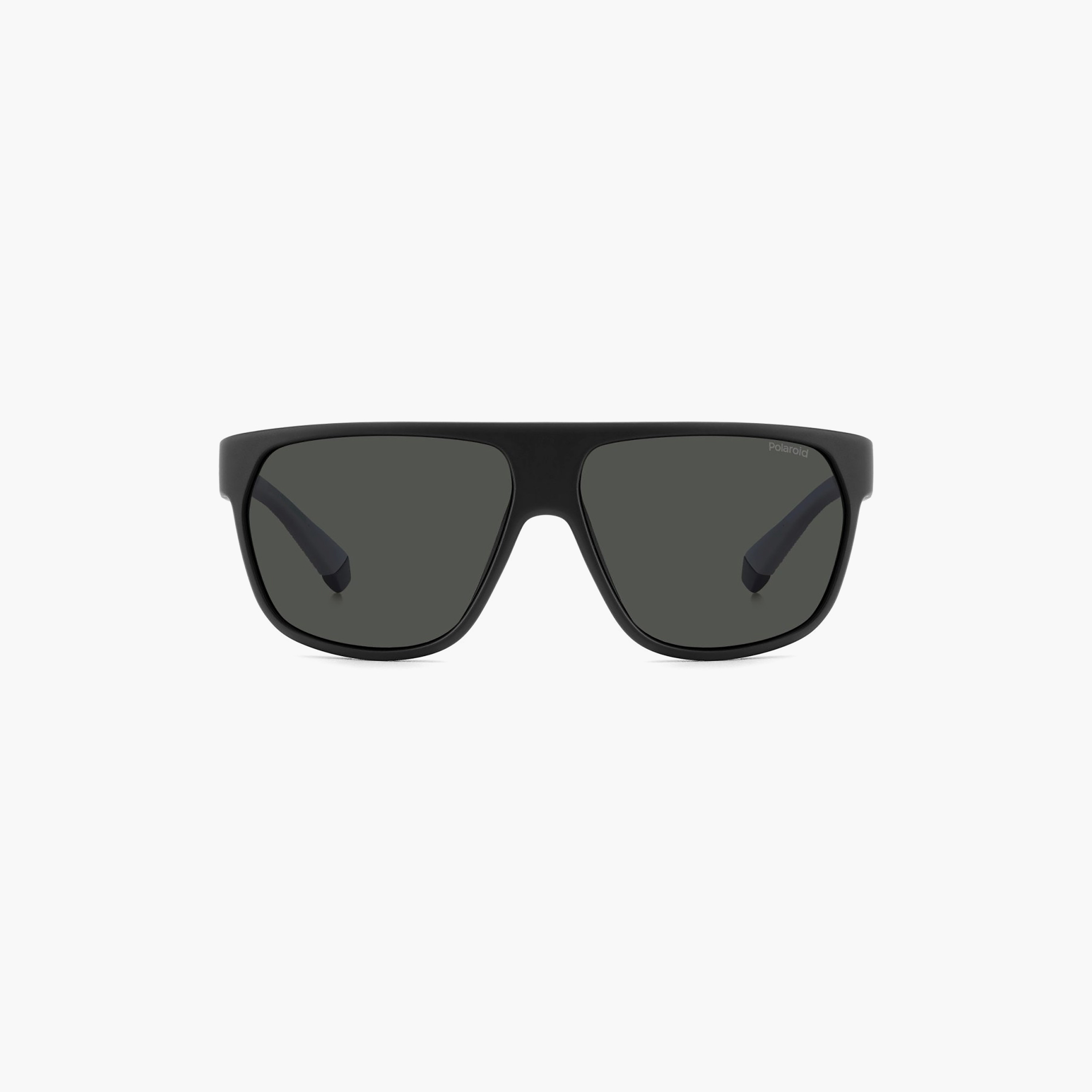 نظارات شمسية بولارويد رجالية رمادية مستقطبة بتصميم وايفارير ومربع | PLD 7053/S-men-sunglasses-image-3