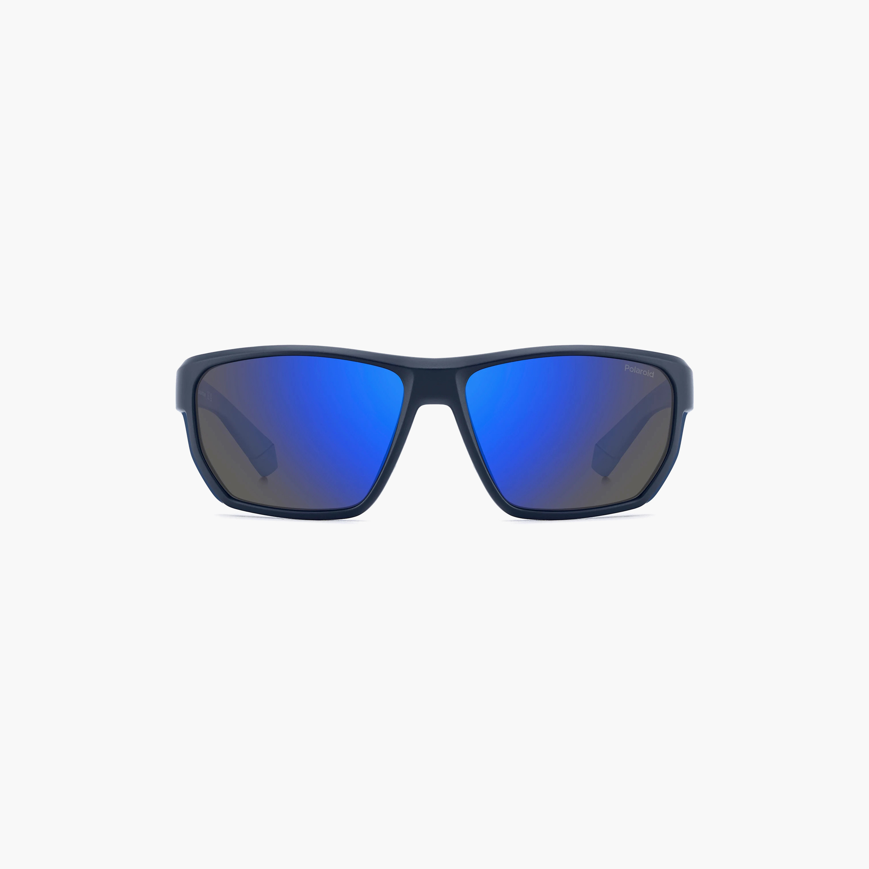 نظارات شمسية رجالية من بولارويد، طراز وايفارير ومربع، باللون الأزرق | PLD 7057/S FLL-men-sunglasses-image-2