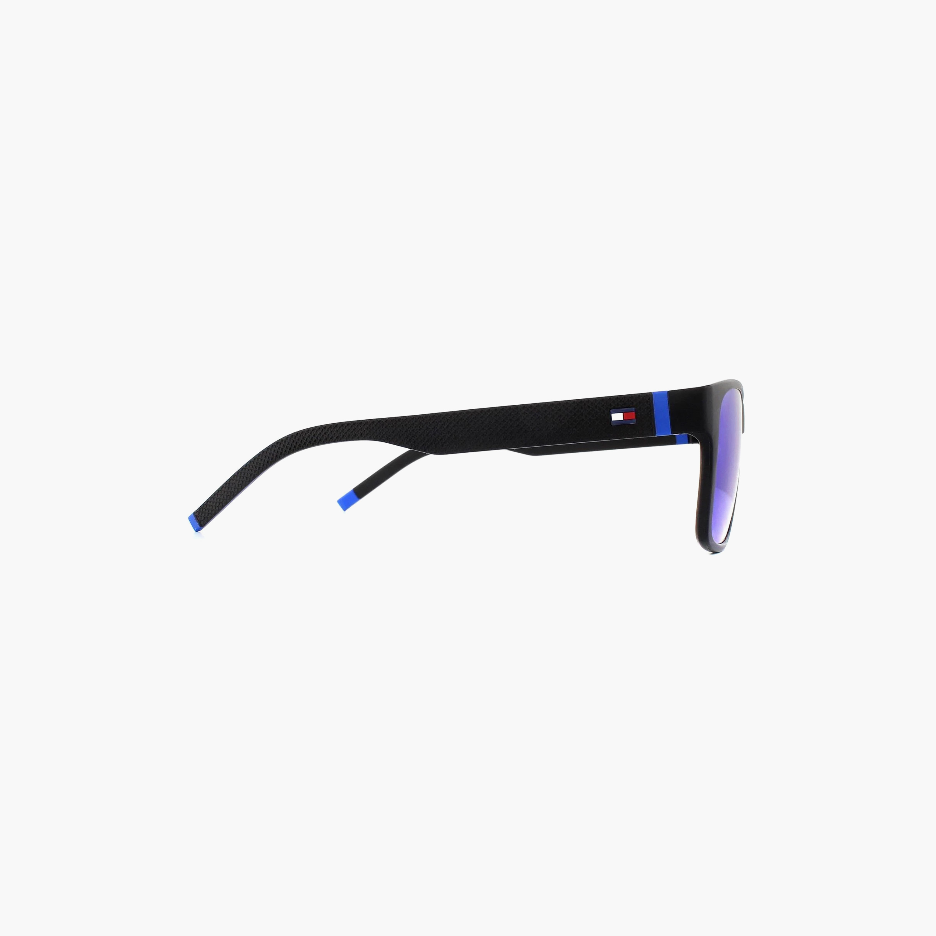 Tommy Hilfiger Men Wayfarer & Square Blue Sunglasses | TH 1718/S 0VK-men-sunglasses-image-3