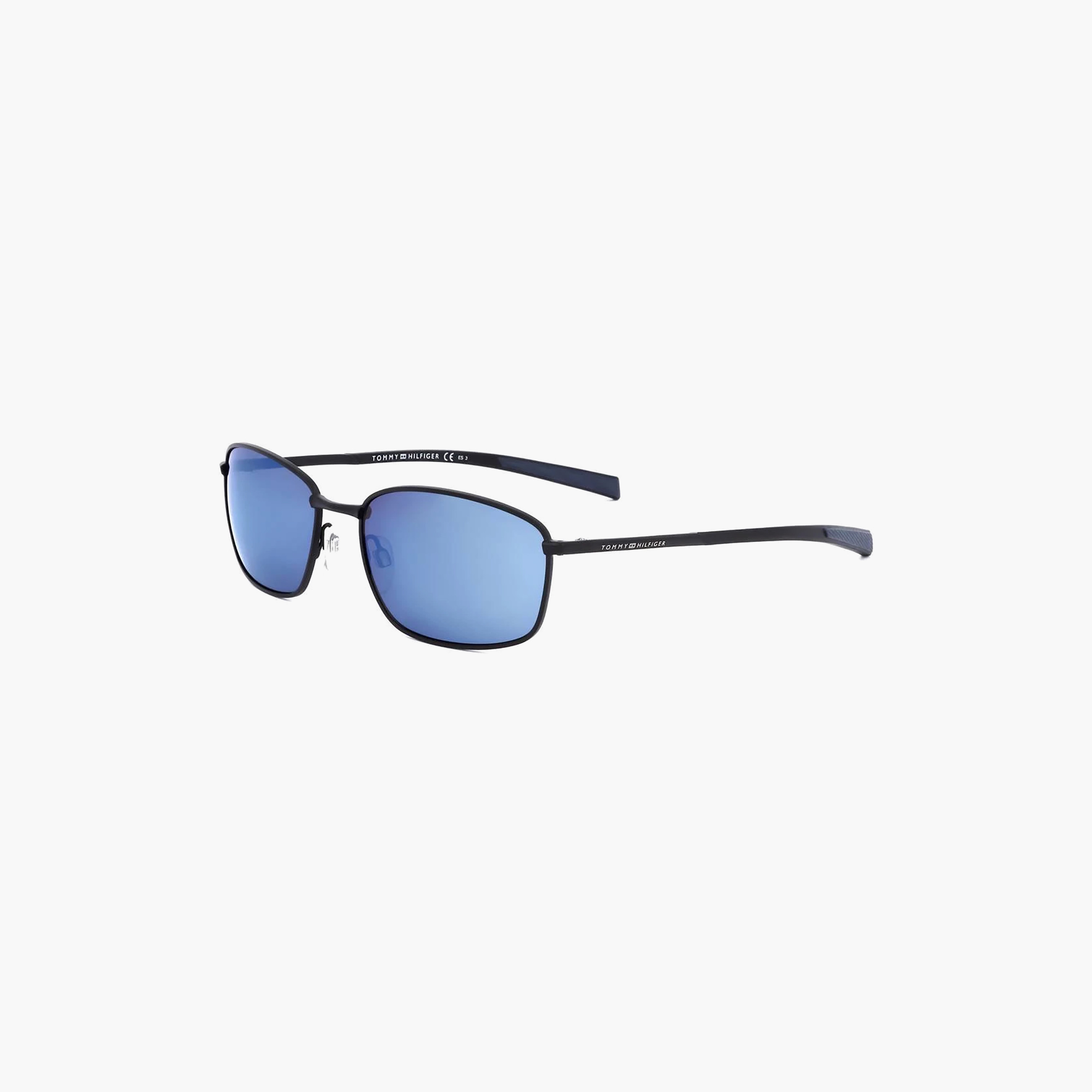 Tommy Hilfiger Men Rectangle Blue Sunglasses | TH 1768/S 0VK-men-sunglasses-image-1