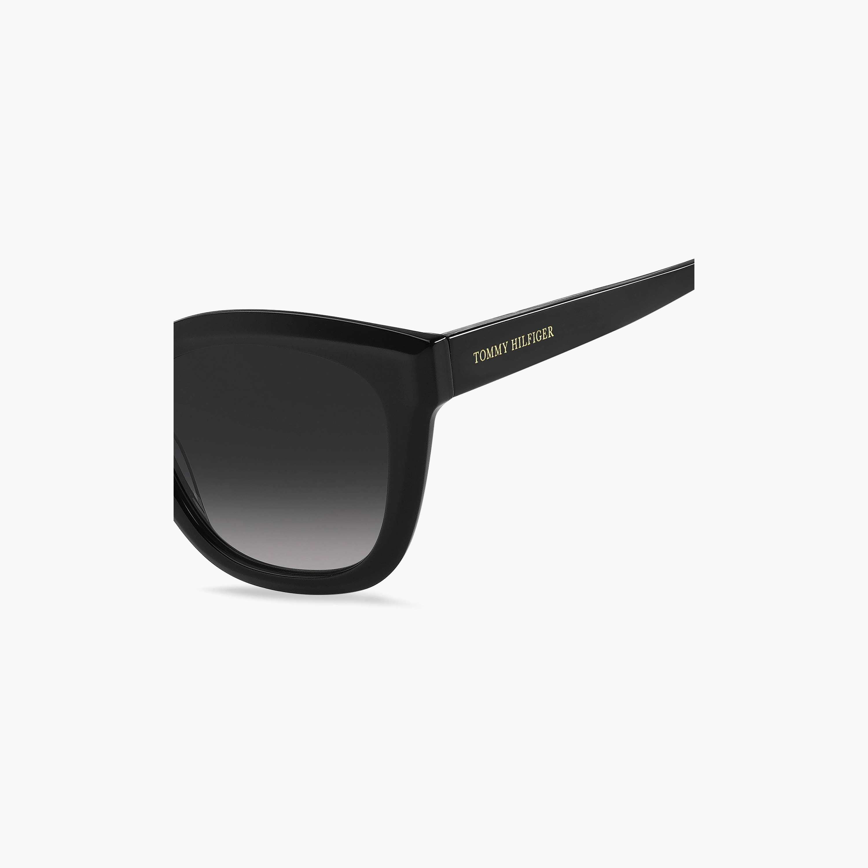 نظارات شمسية نسائية من تومي هيلفيغر بتصميم عين القطة باللون الأسود | TH 1884/S-women-sunglasses-image-4