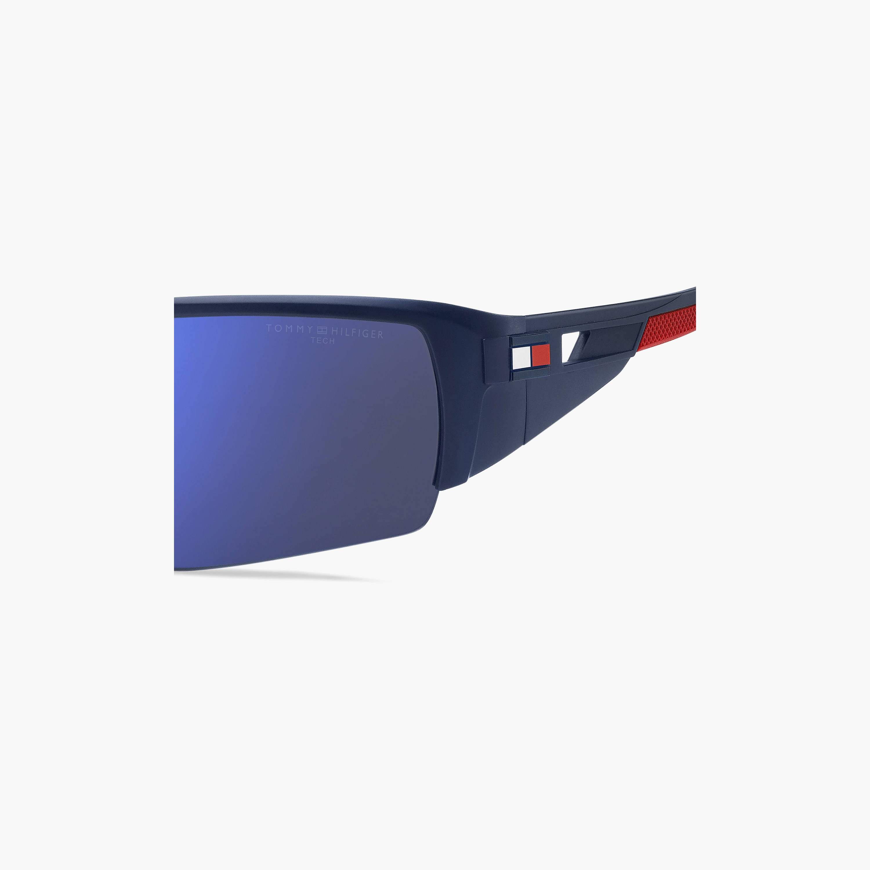 Tommy Hilfiger Men Rectangle Blue Sunglasses | TH 1910/S FLL-men-sunglasses-image-4