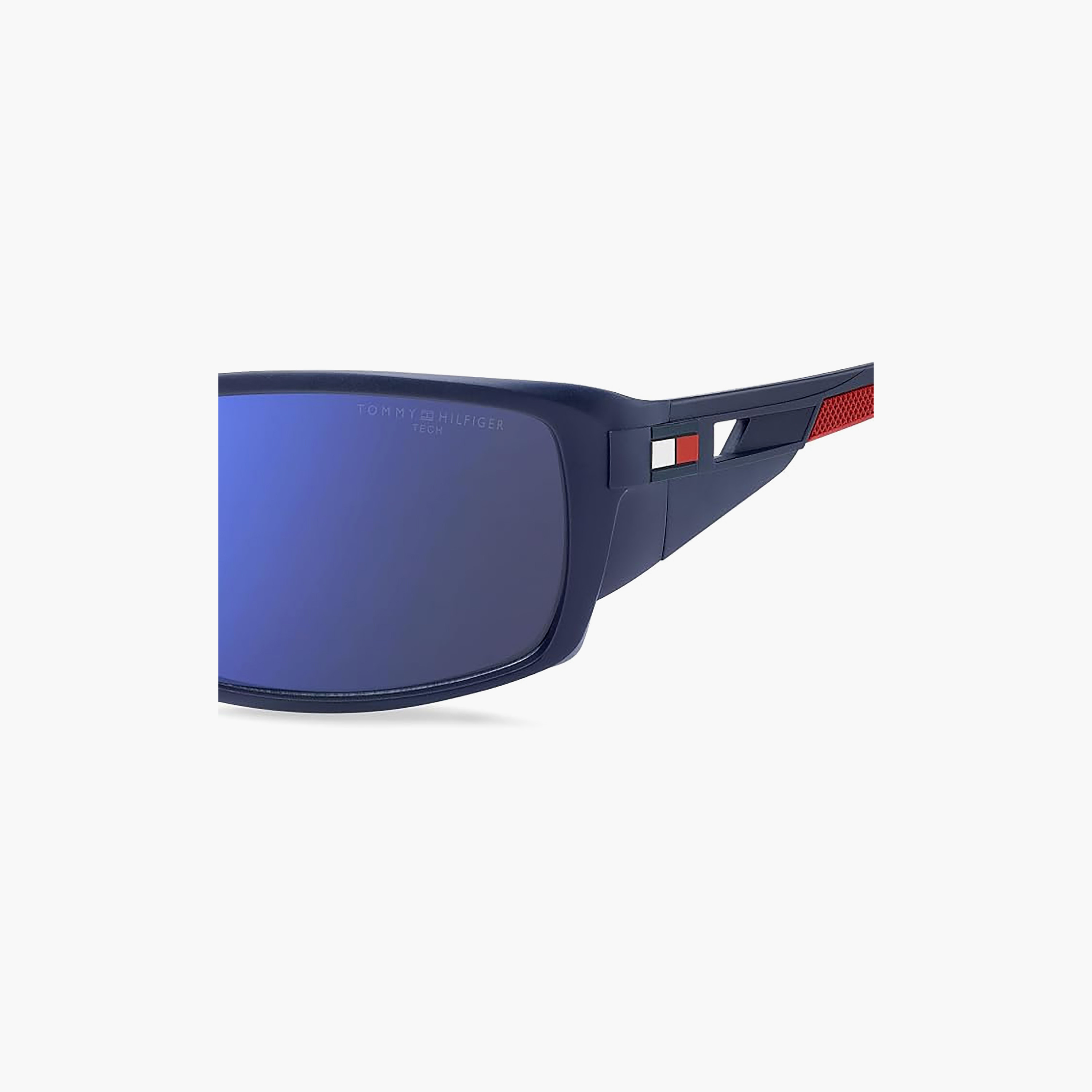 Tommy Hilfiger Men Rectangle Polarized Blue Sunglasses-men-sunglasses-image-4