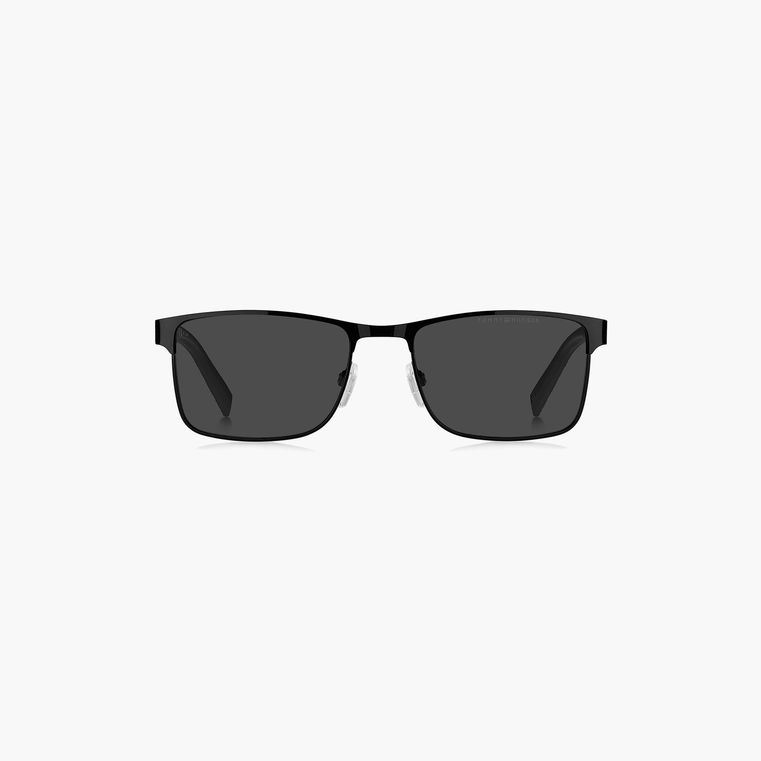 Tommy Hilfiger Men Rectangle Black Sunglasses | TH 2040/S 807-men-sunglasses-image-3