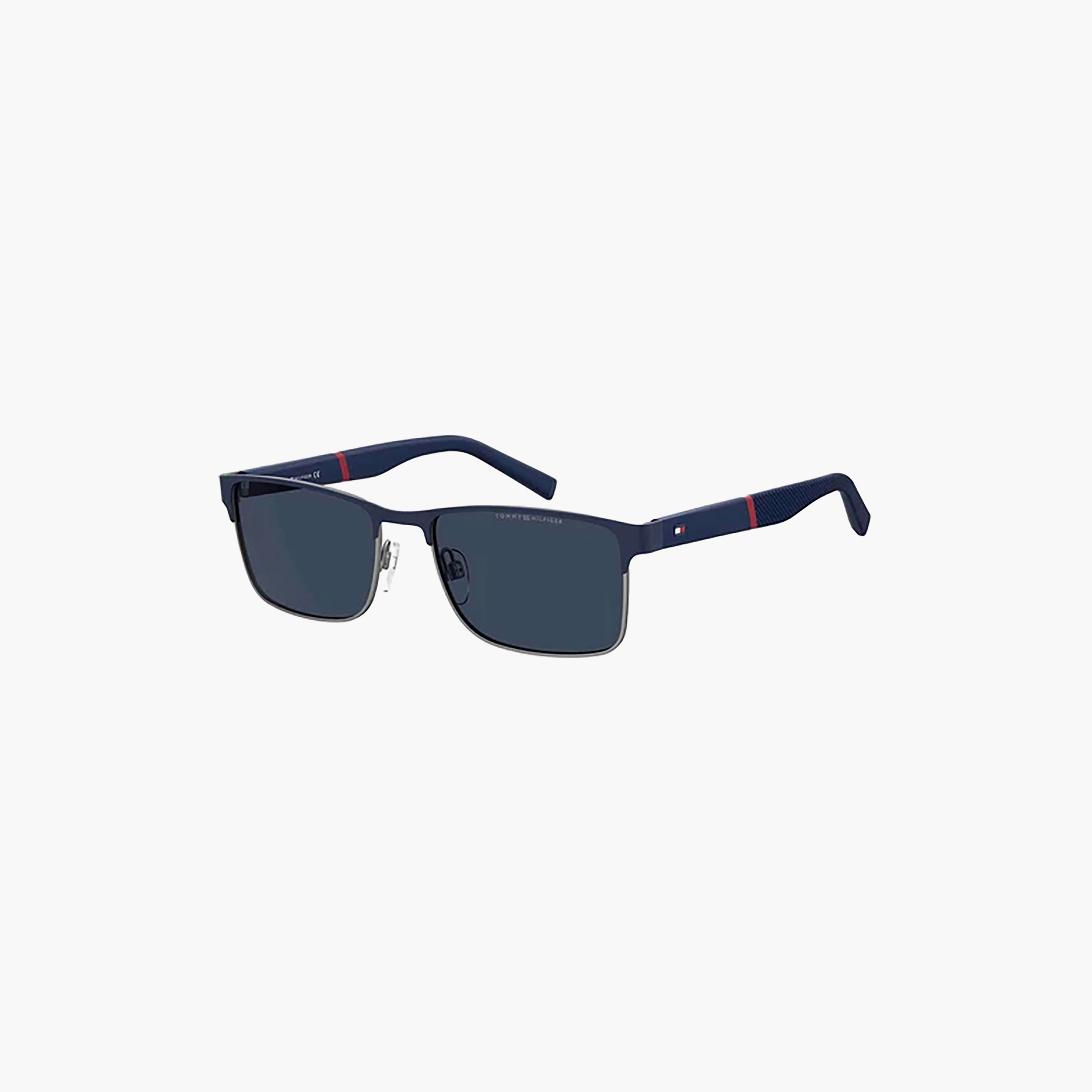 Tommy Hilfiger Men Rectangle Blue Sunglasses | TH 2040/S KU0-men-sunglasses-image-1