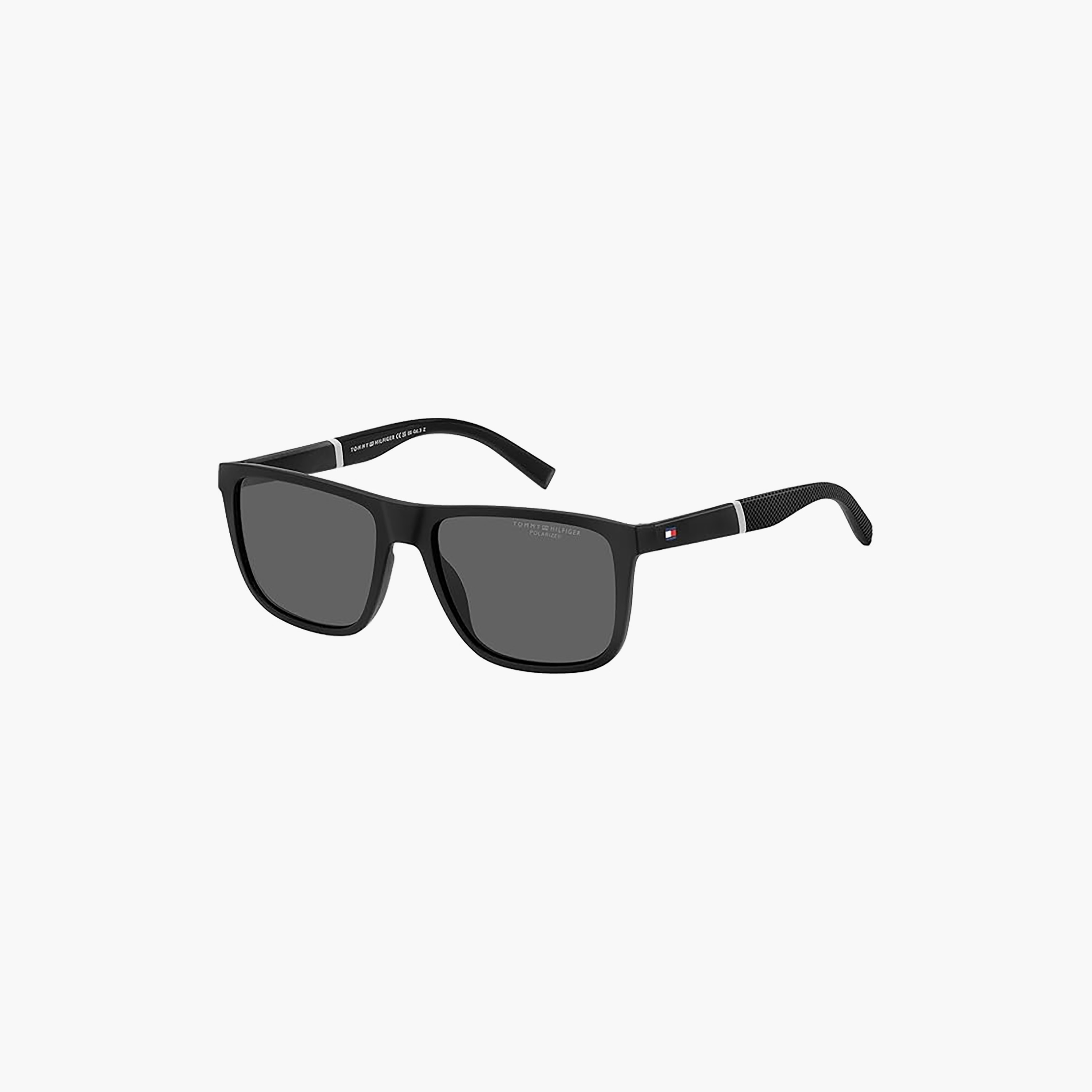 Tommy Hilfiger Men Wayfarer & Square Polorized Black Sunglasses | TH 2043/S-men-sunglasses-image-1
