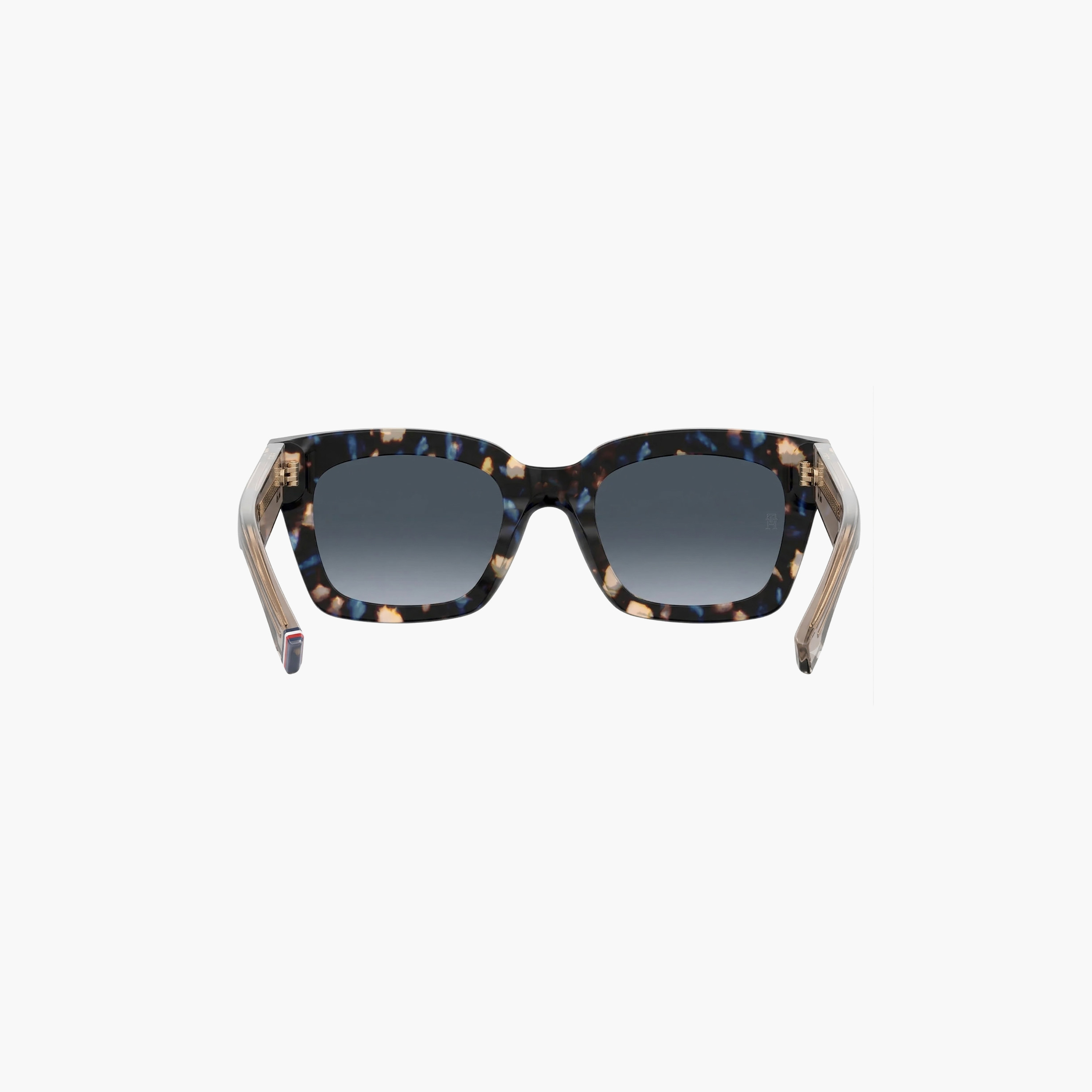 نظارات شمسية نسائية من تومي هيلفيغر، طراز وايفارير ومربع، لون أزرق | TH 2052/S 1ZN-women-sunglasses-image-3