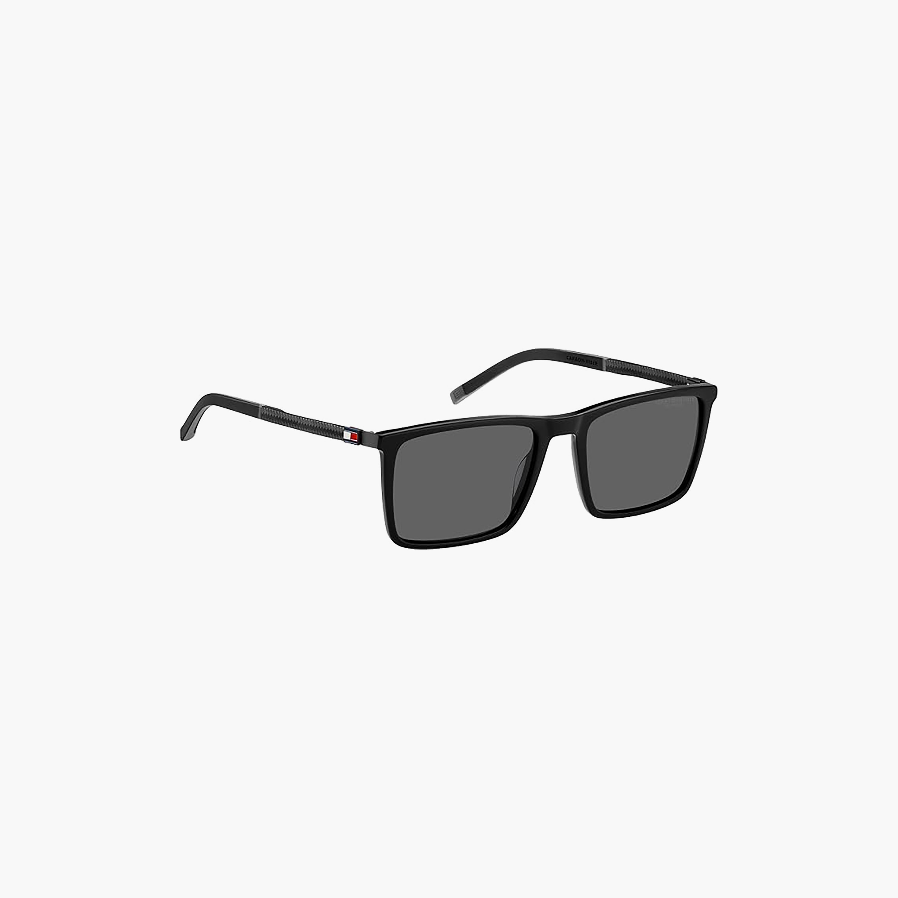 Tommy Hilfiger Men Square Regular Black Sunglasses-men-sunglasses-image-2