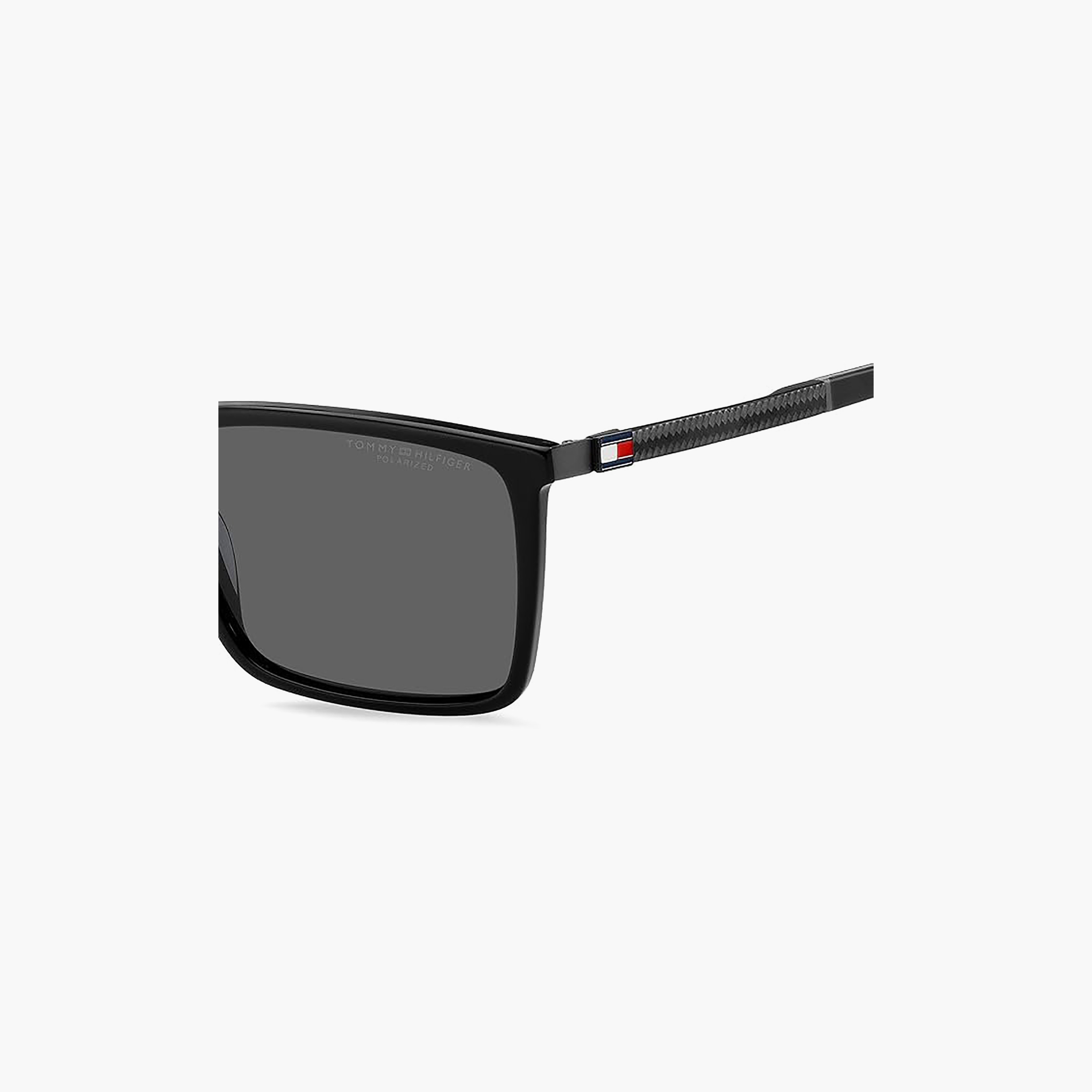 Tommy Hilfiger Men Square Regular Black Sunglasses-men-sunglasses-image-4