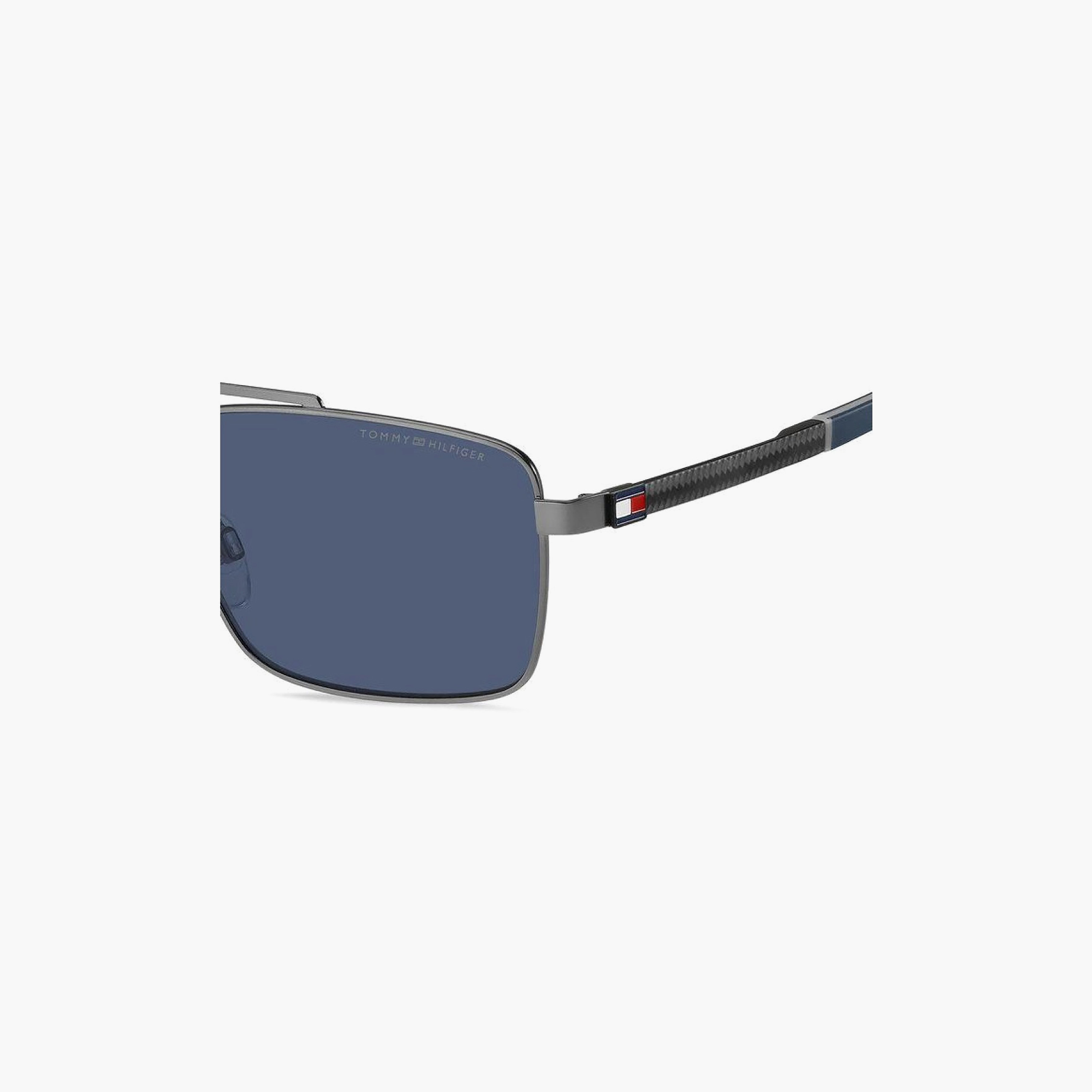 Tommy Hilfiger Men Rectangle Blue Sunglasses | TH 2078/S R80-men-sunglasses-image-4