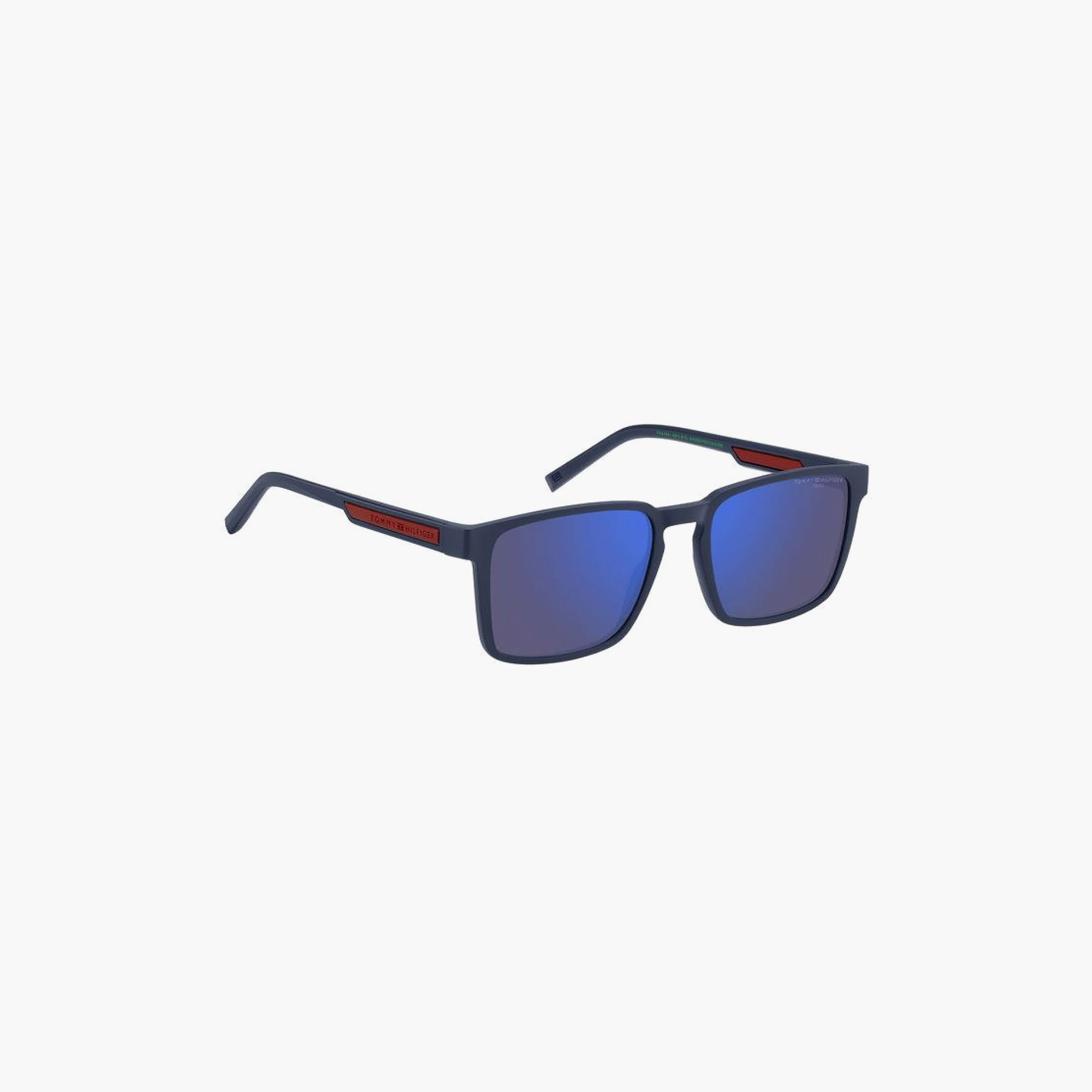 نظارات شمسية نسائية من تومي هيلفيغر بتصميم وايفارير ومربع أزرق | TH 2088/S FLL-women-sunglasses-image-2