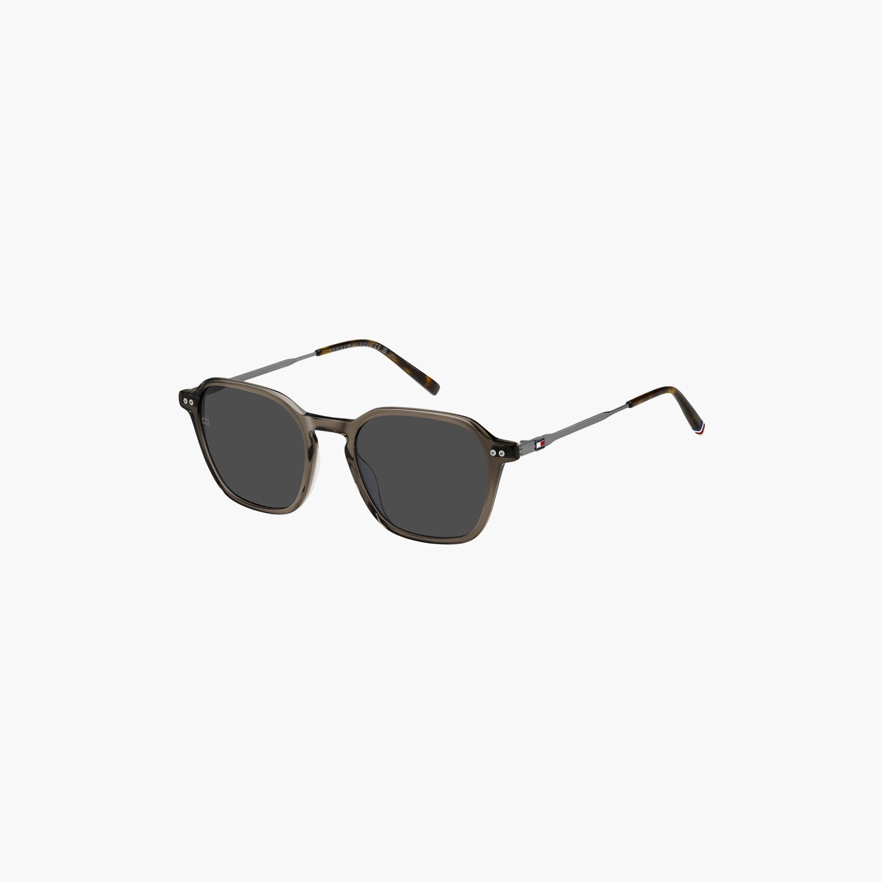 Tommy Hilfiger Men Wayfarer & Square Grey Sunglasses | TH 2132/S 09Q-men-sunglasses-image-1