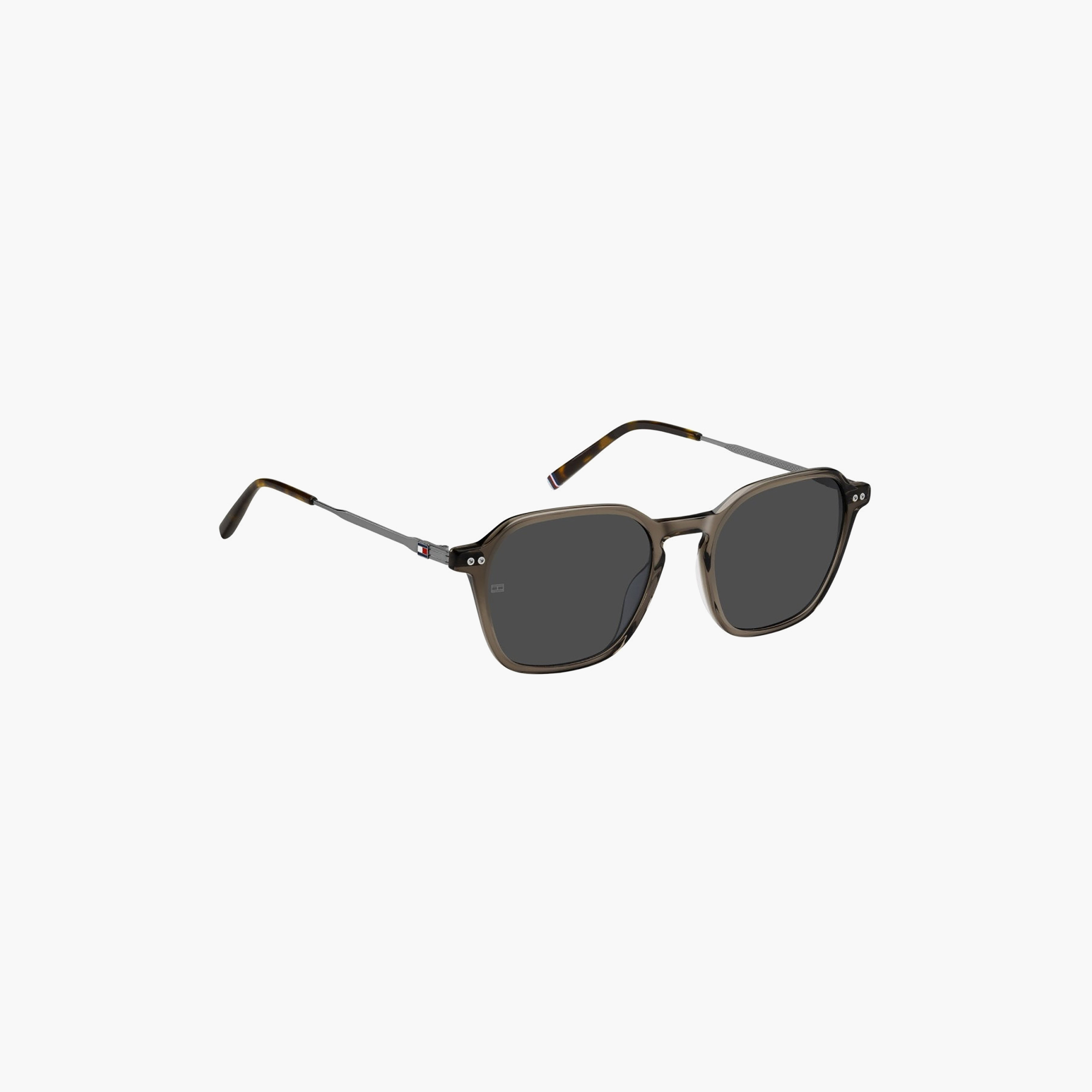 Tommy Hilfiger Men Wayfarer & Square Grey Sunglasses | TH 2132/S 09Q-men-sunglasses-image-2
