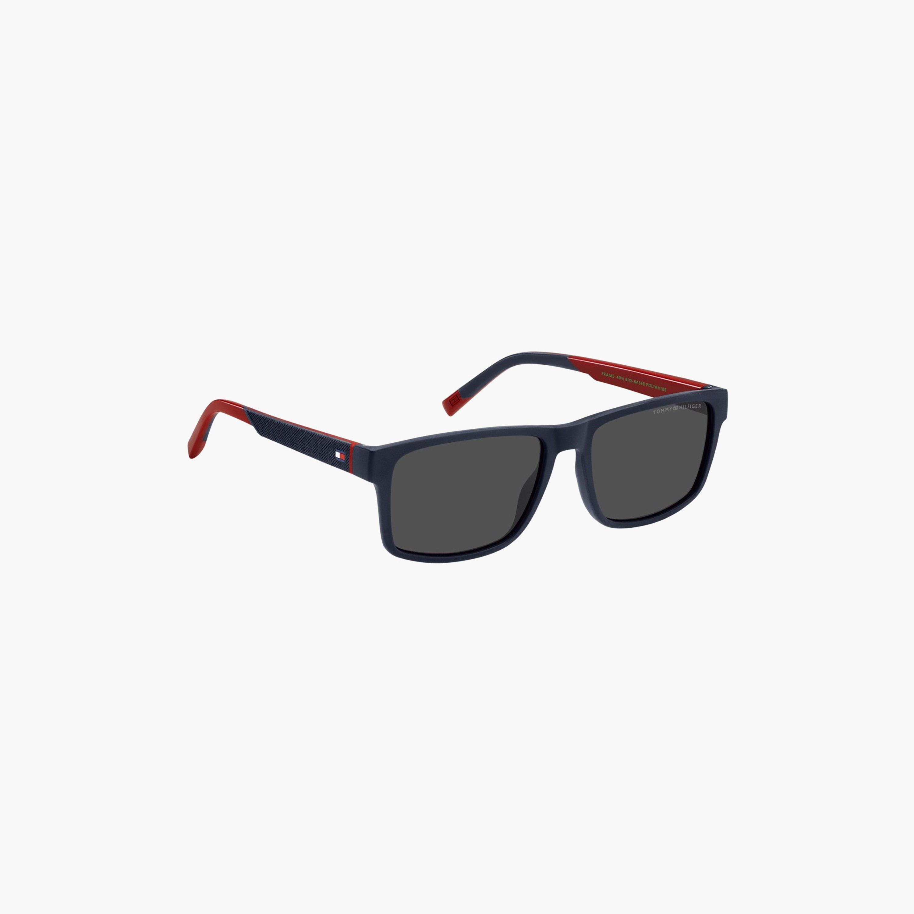 نظارات شمسية نسائية من تومي هيلفيغر، طراز وايفارير ومربع، رمادية اللون | TH 2142/S 8RU-women-sunglasses-image-2