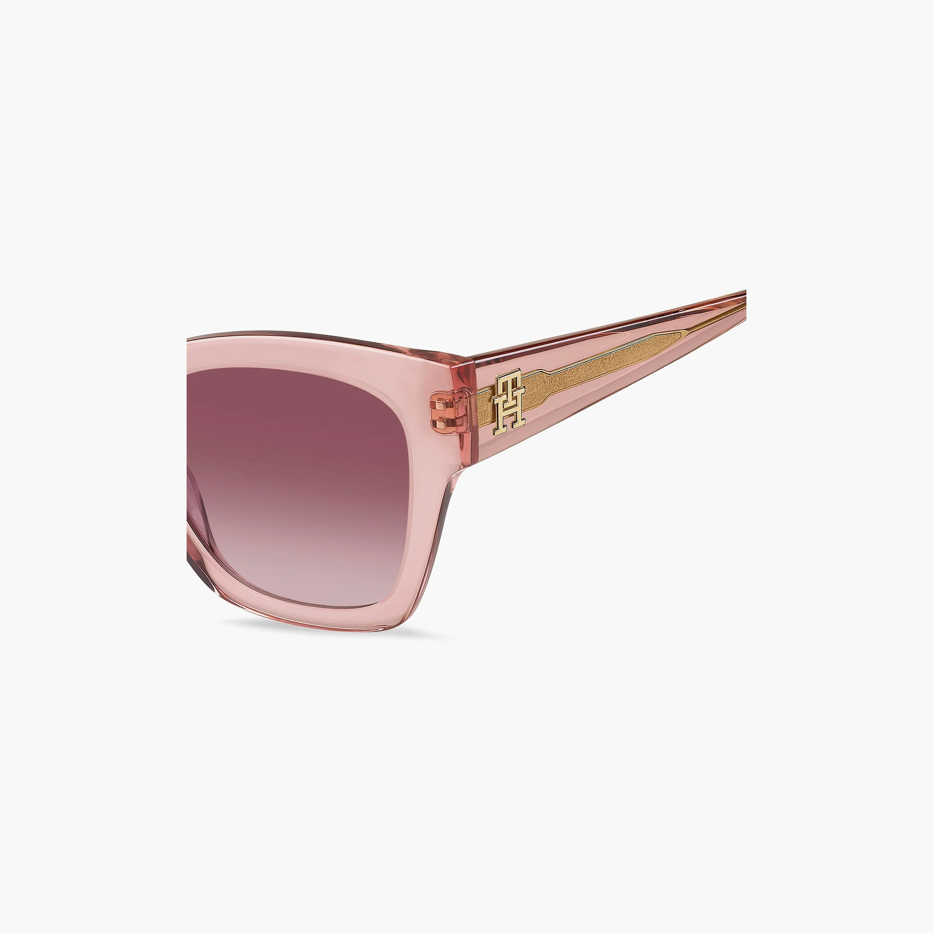Tommy Hilfiger Women Wayfarer & Square Polarized Pink Sunglasses | TH 2156/S-women-sunglasses-image-3