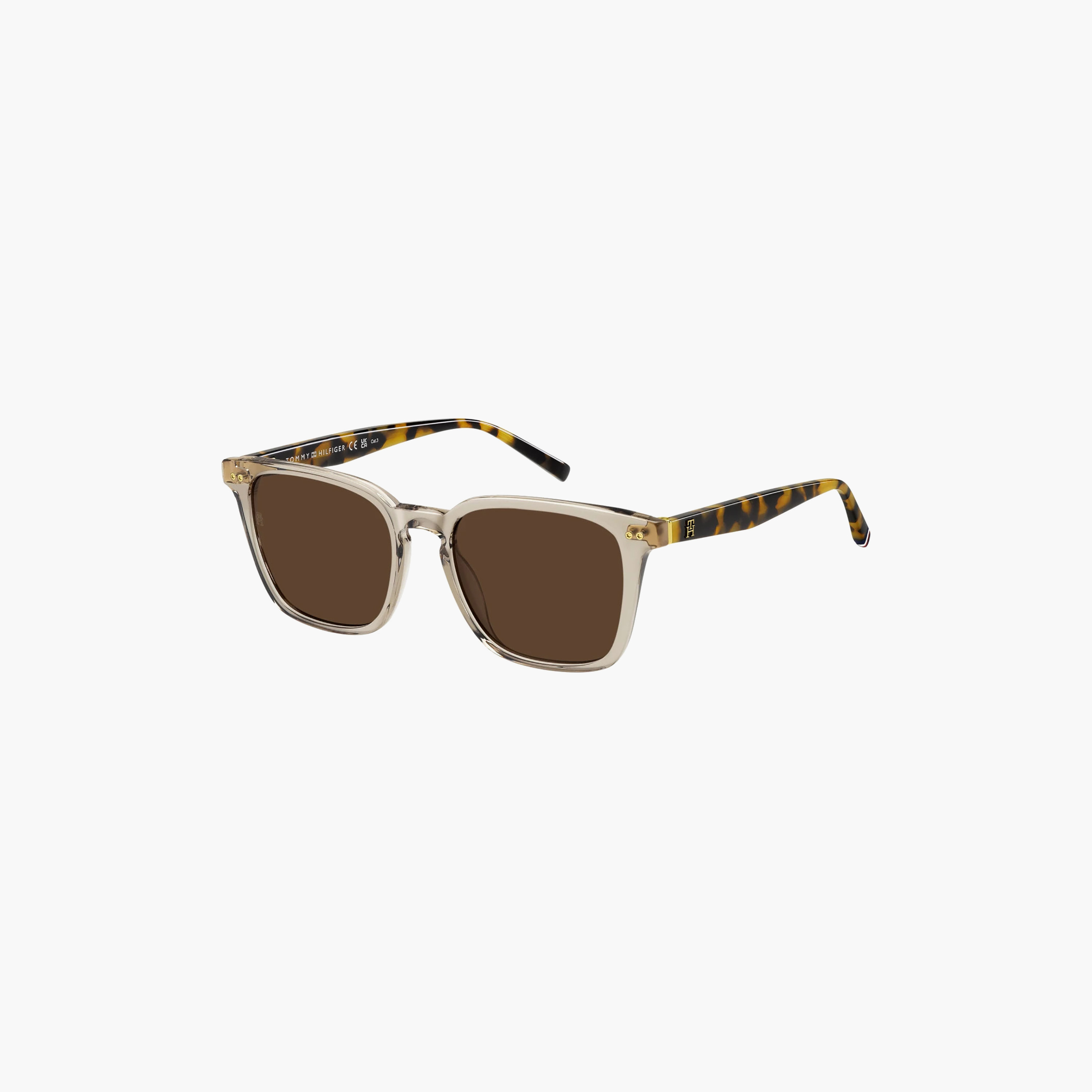 Tommy Hilfiger Women Wayfarer & Square Brown Sunglasses | TH 2158/S 10A-women-sunglasses-image-1