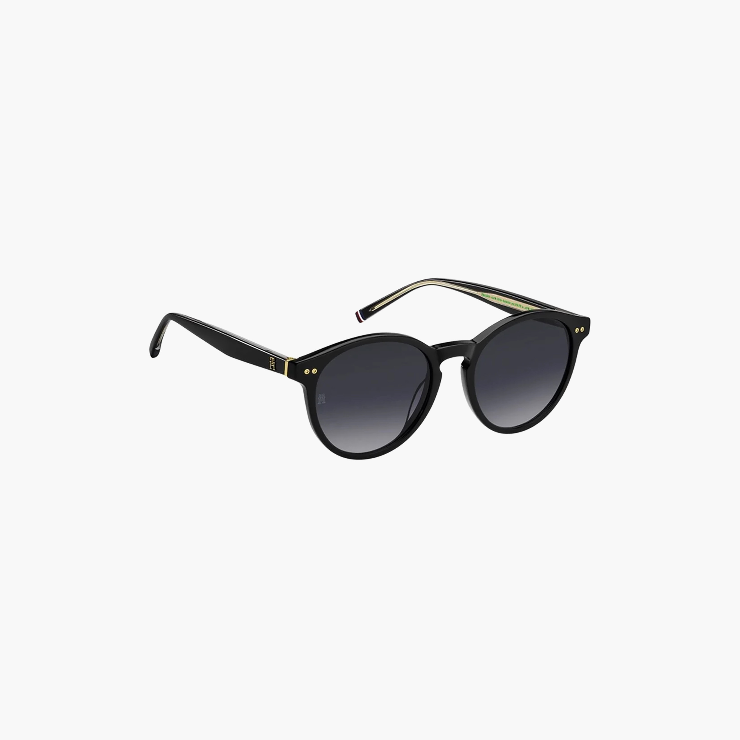 Tommy Hilfiger Women Round & Oval Black Sunglasses | TH 2159/S  807-women-sunglasses-image-2