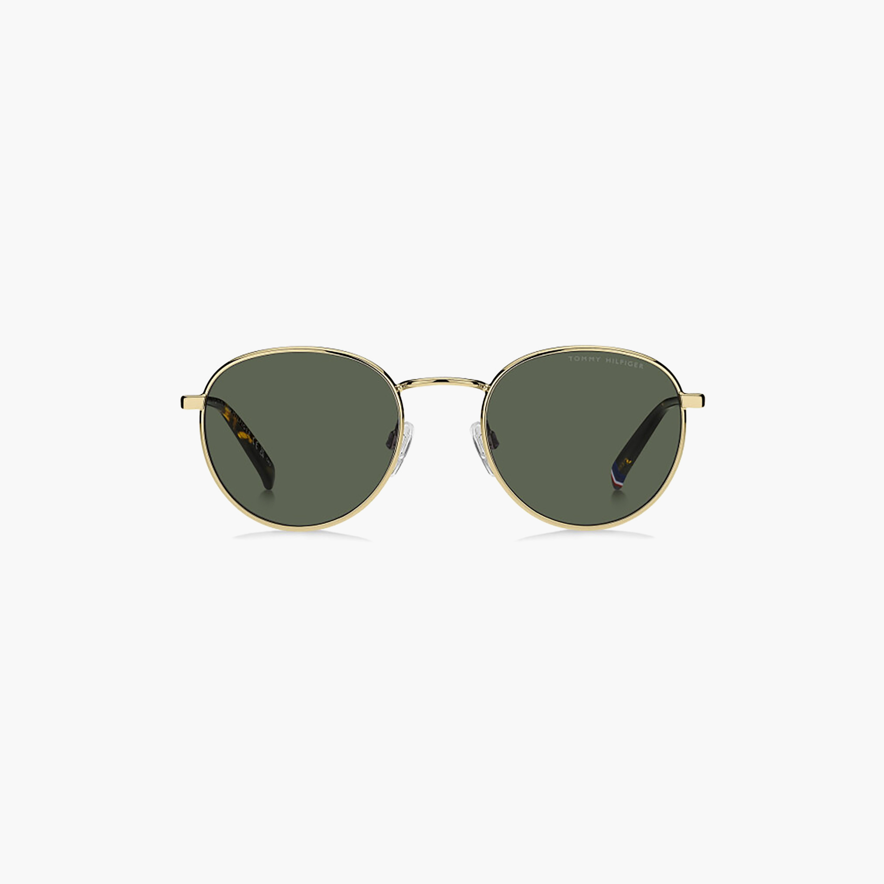 Tommy Hilfiger Unisex Round & Oval Green Sunglasses | TH-2217/S-J5G-men-sunglasses-image-3